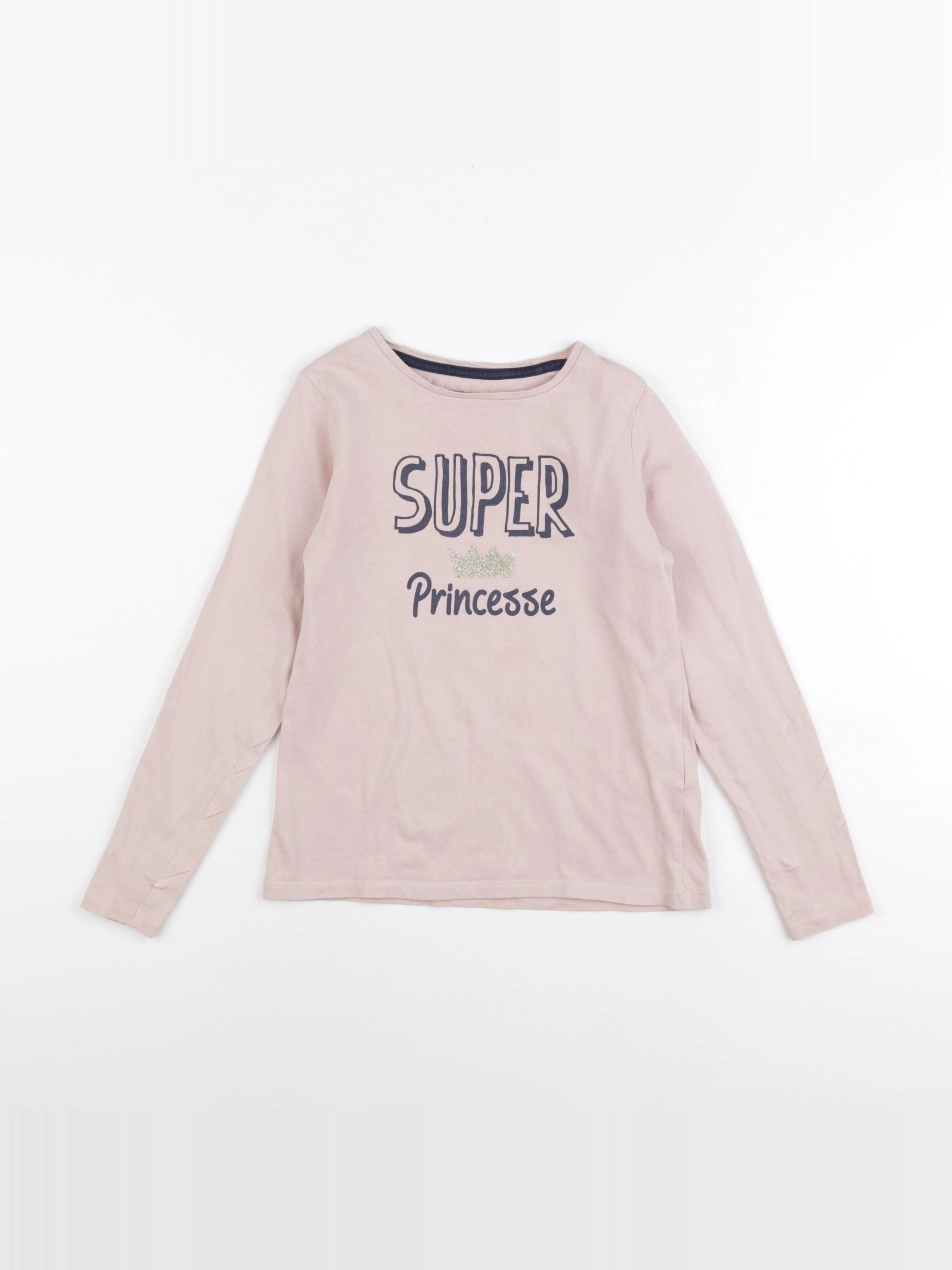 Vertbaudet - tee-shirt rose - 8 ans