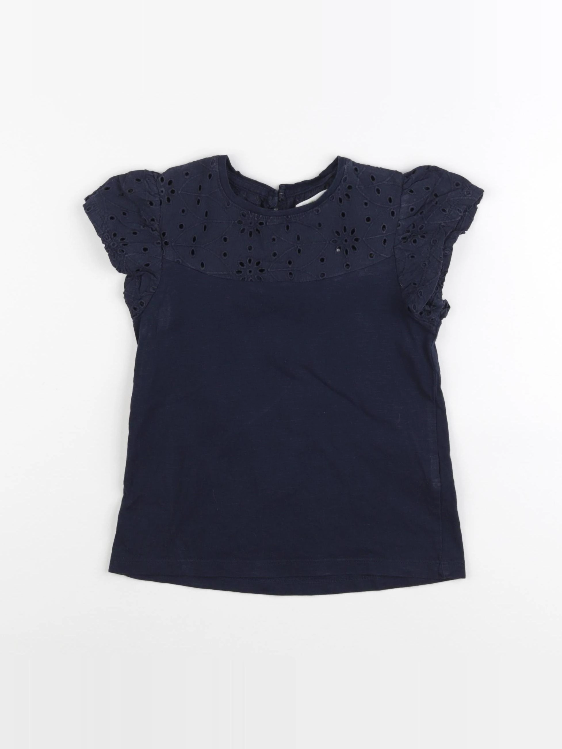 Vertbaudet - tee-shirt bleu - 6 ans