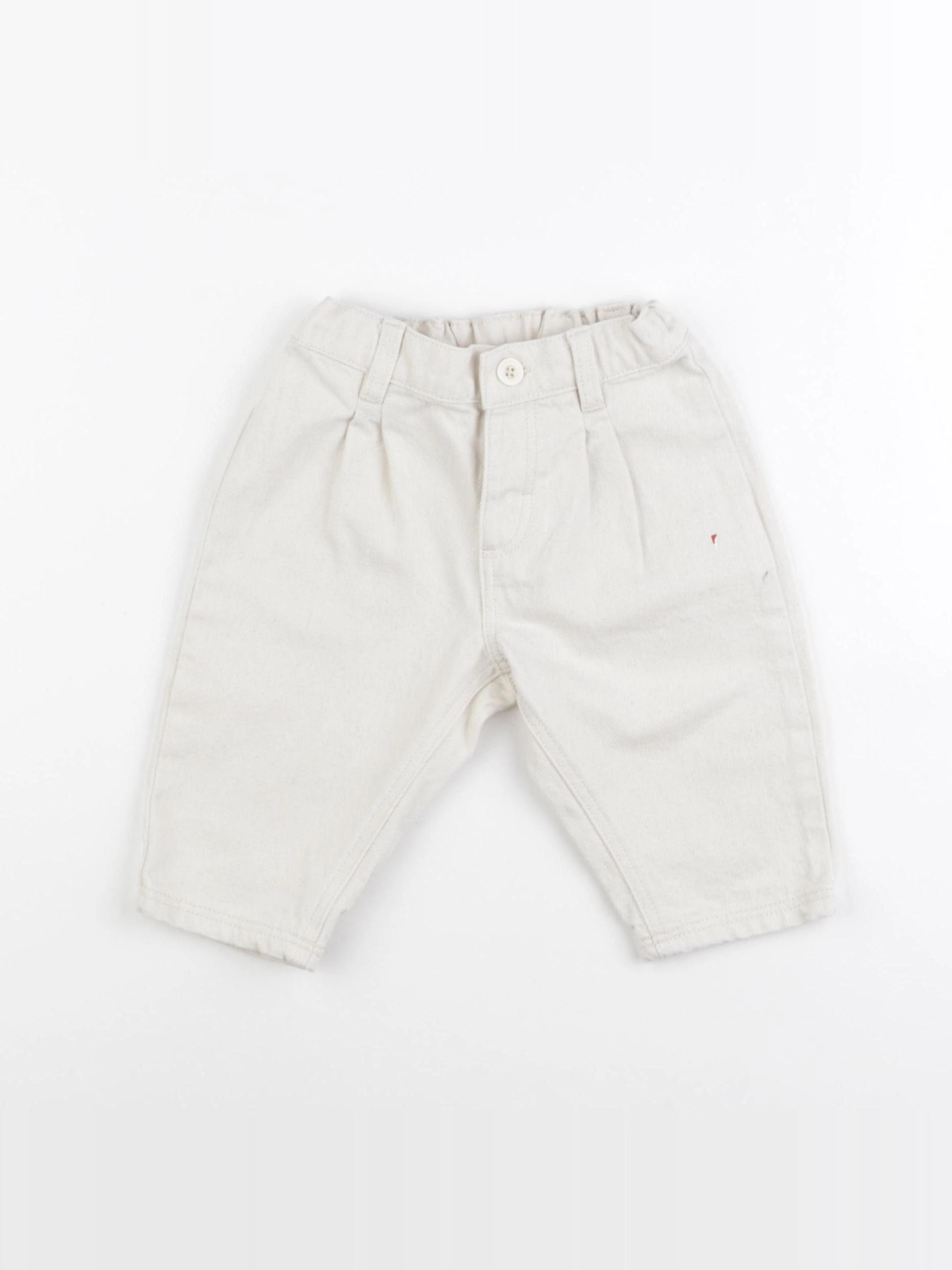 Petit Bateau - pantalon beige - 12 mois