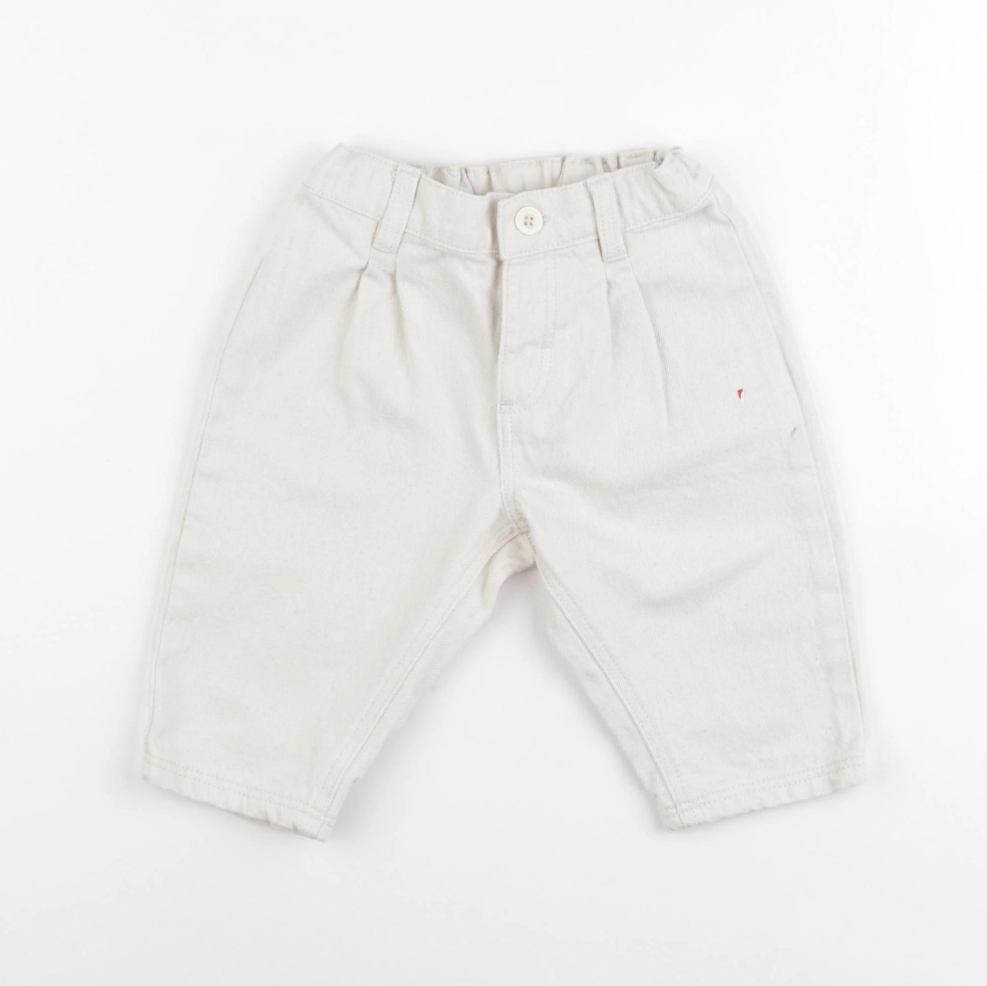Petit Bateau - pantalon beige - 12 mois