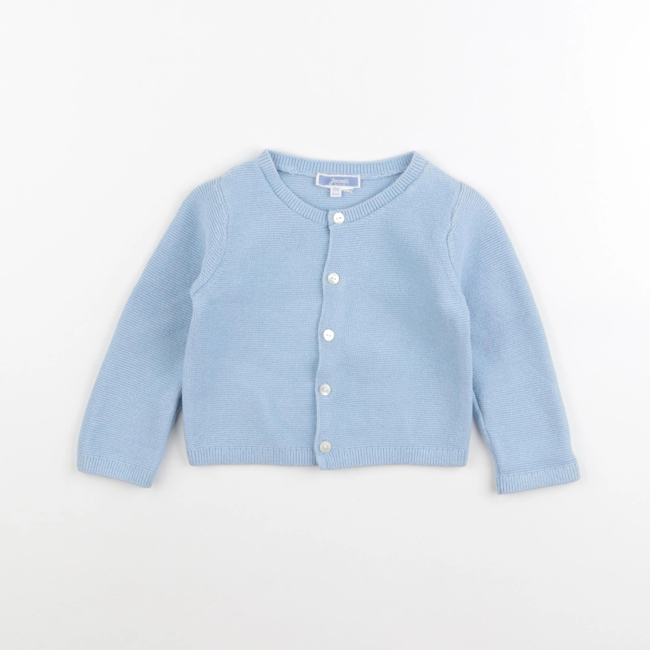 Jacadi - gilet bleu - 18 mois