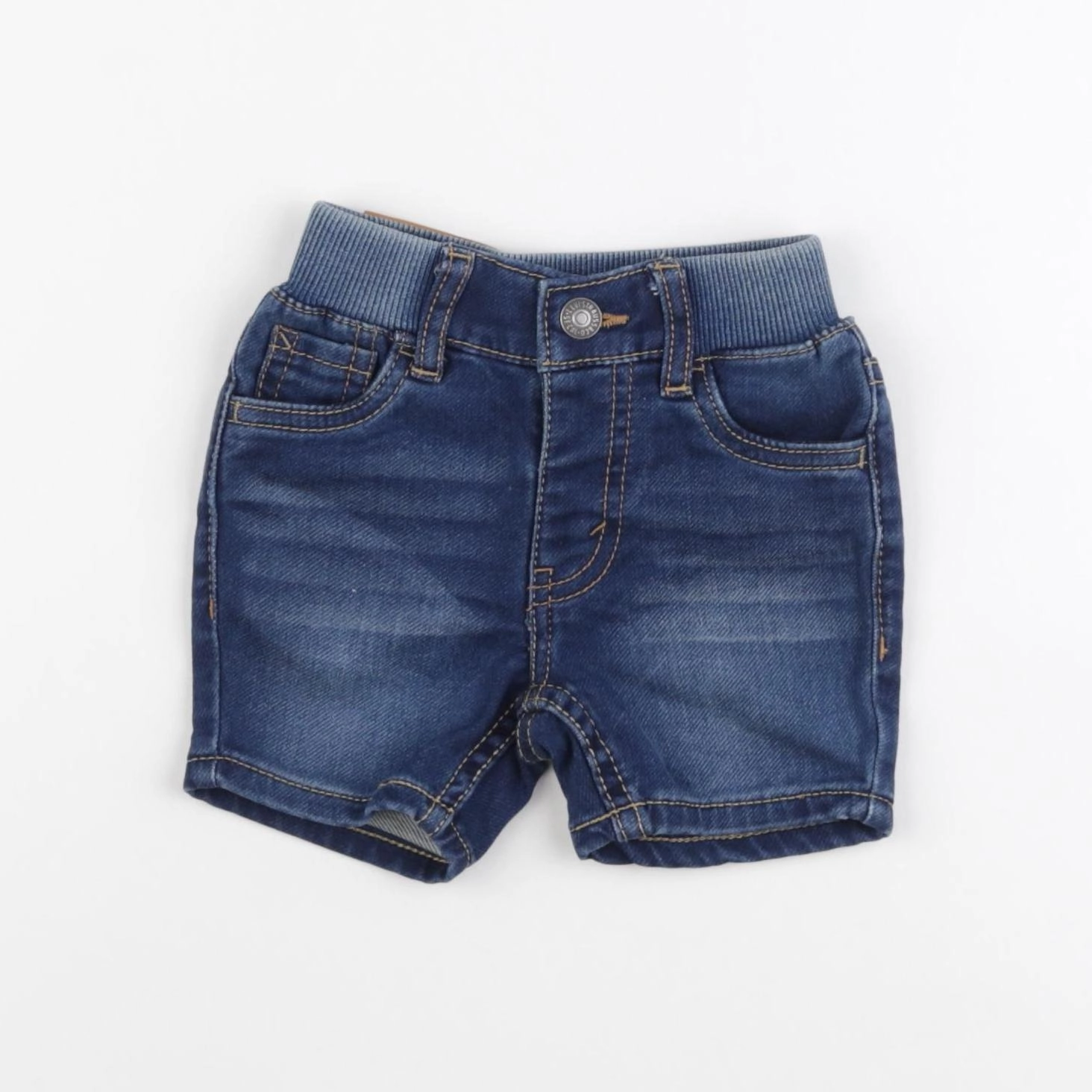 Levi's - short bleu - 3/6 mois