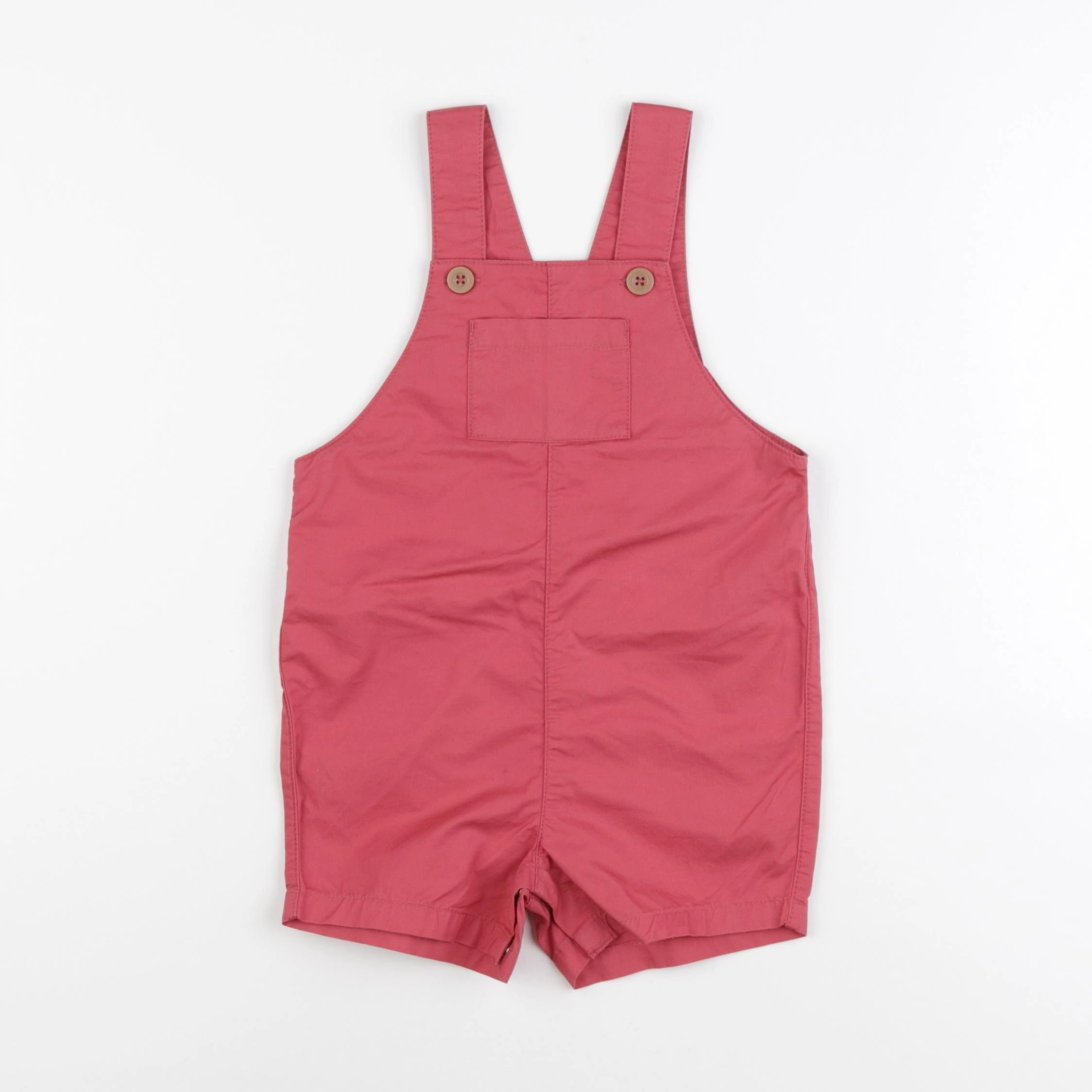 Petit Bateau - salopette rose - 12 mois