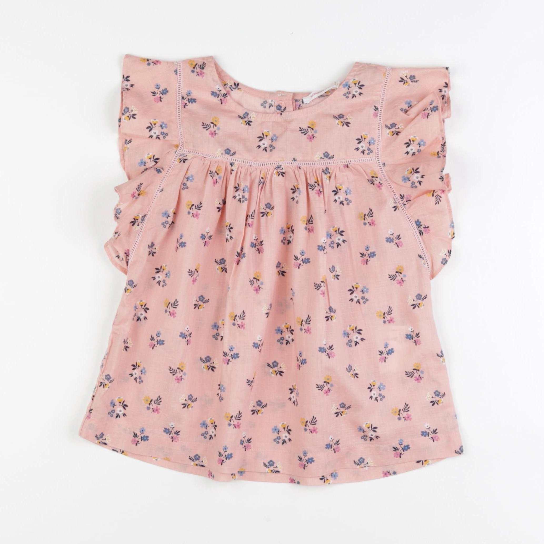 Monoprix - blouse rose - 6 ans