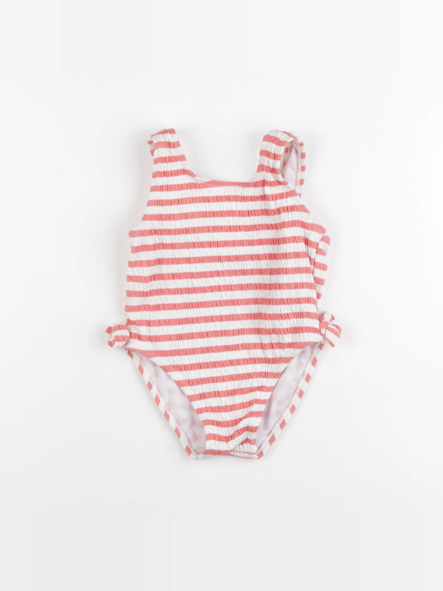 Vertbaudet - maillot de bain rose - 18 mois