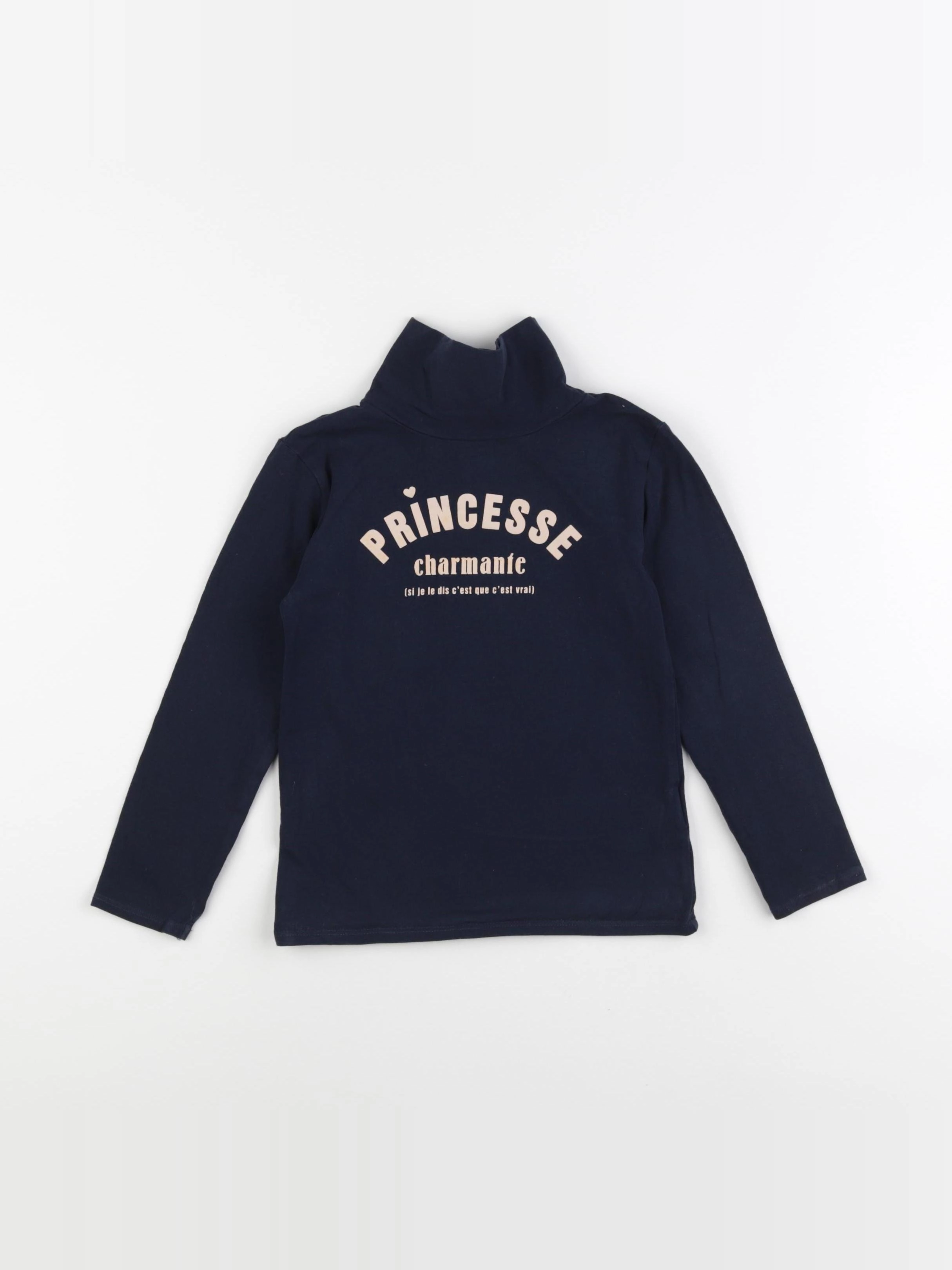 Vertbaudet - sous-pull bleu - 5 ans