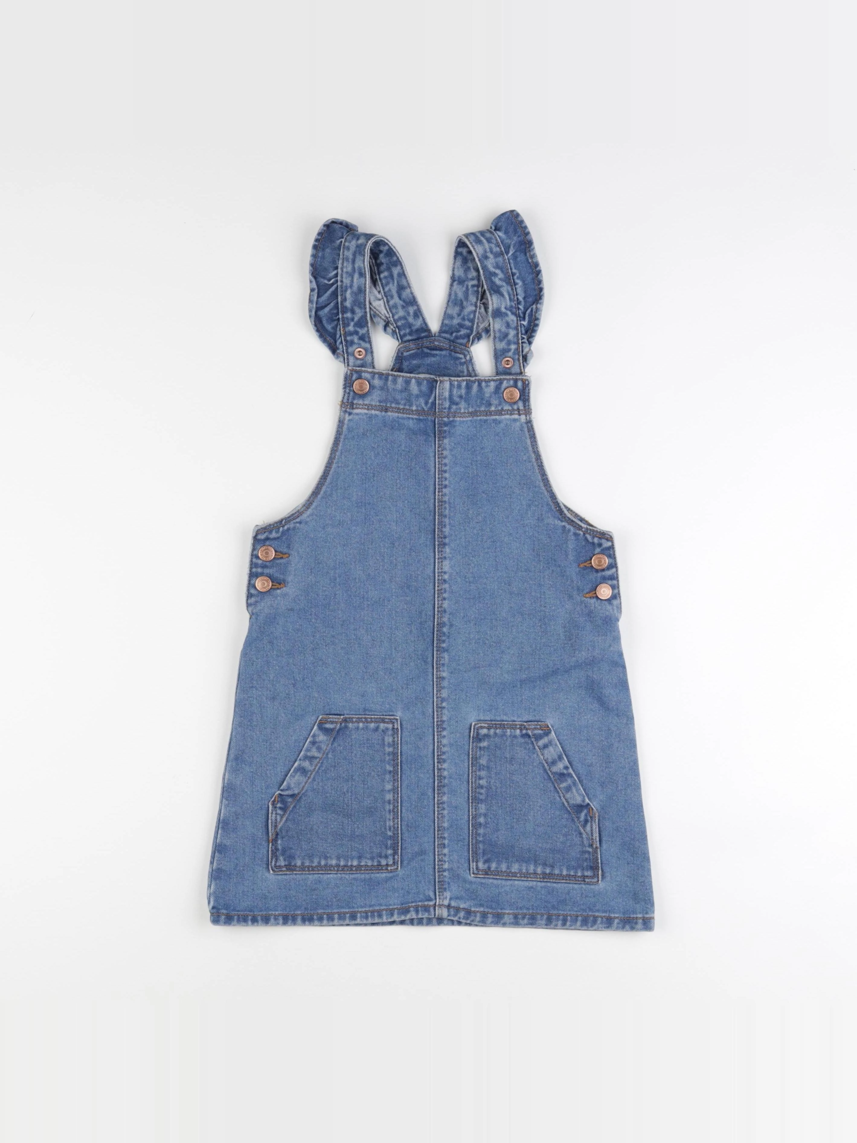 Vertbaudet - robe bleu - 7 ans