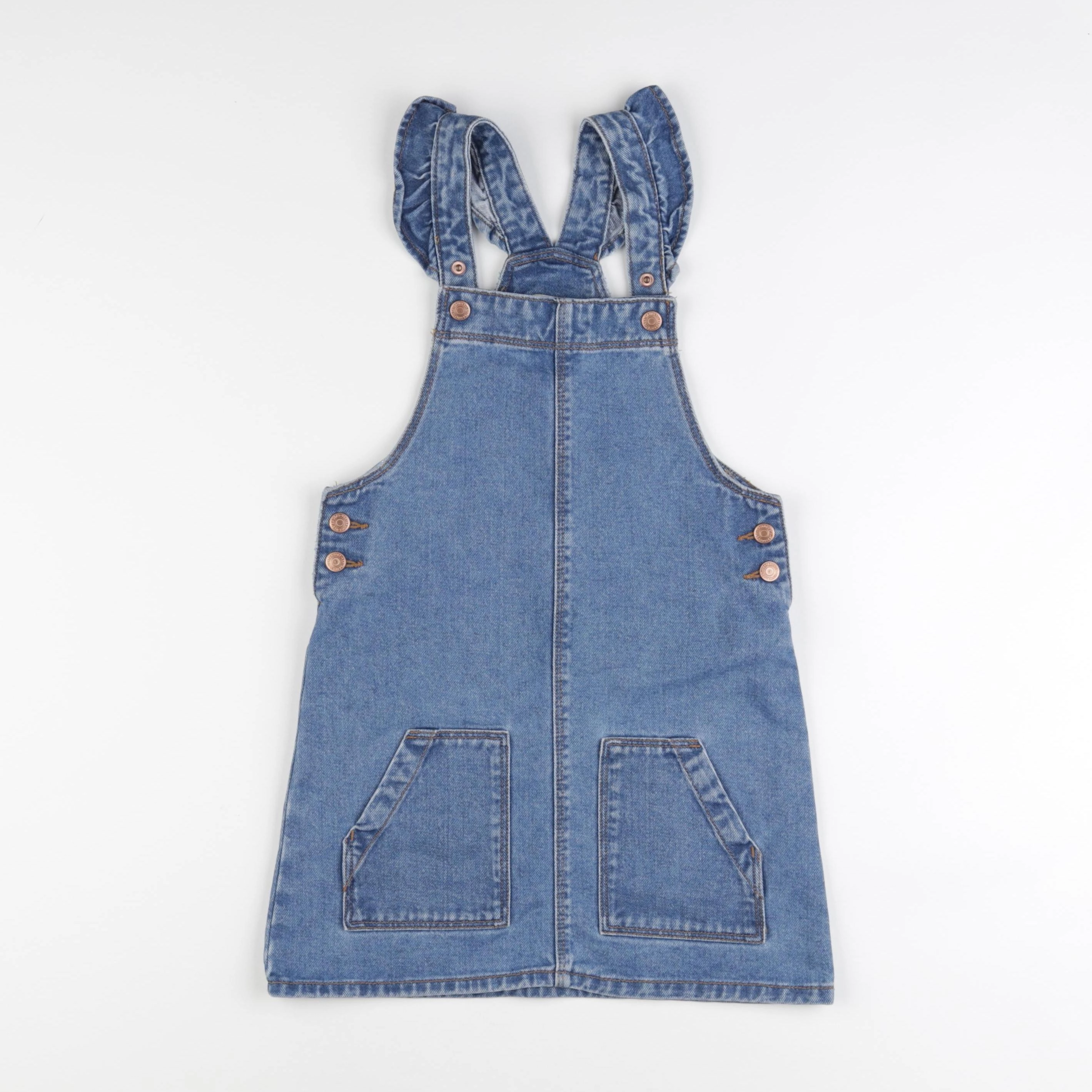 Vertbaudet - robe bleu - 7 ans
