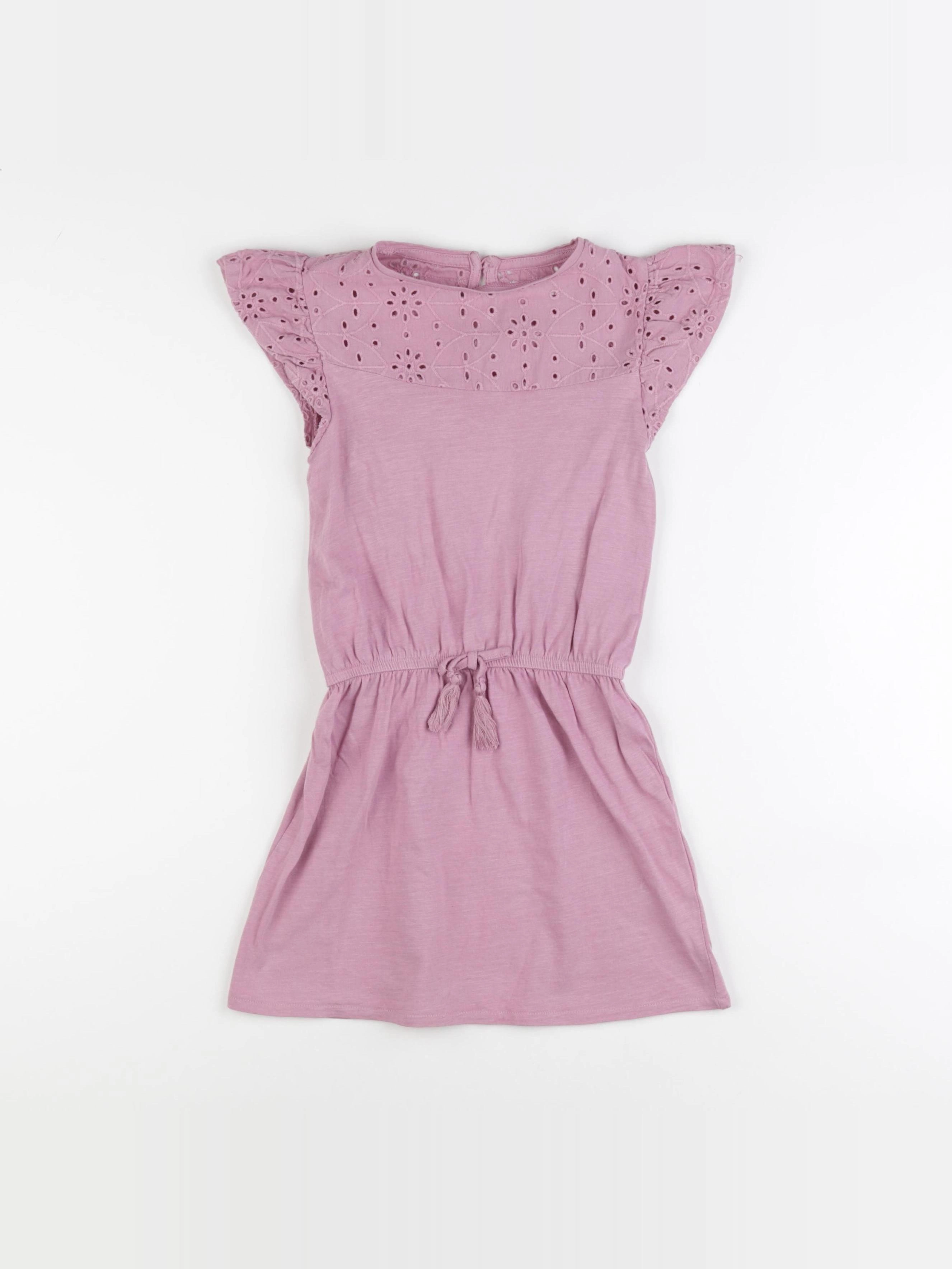 Vertbaudet - robe rose - 6 ans