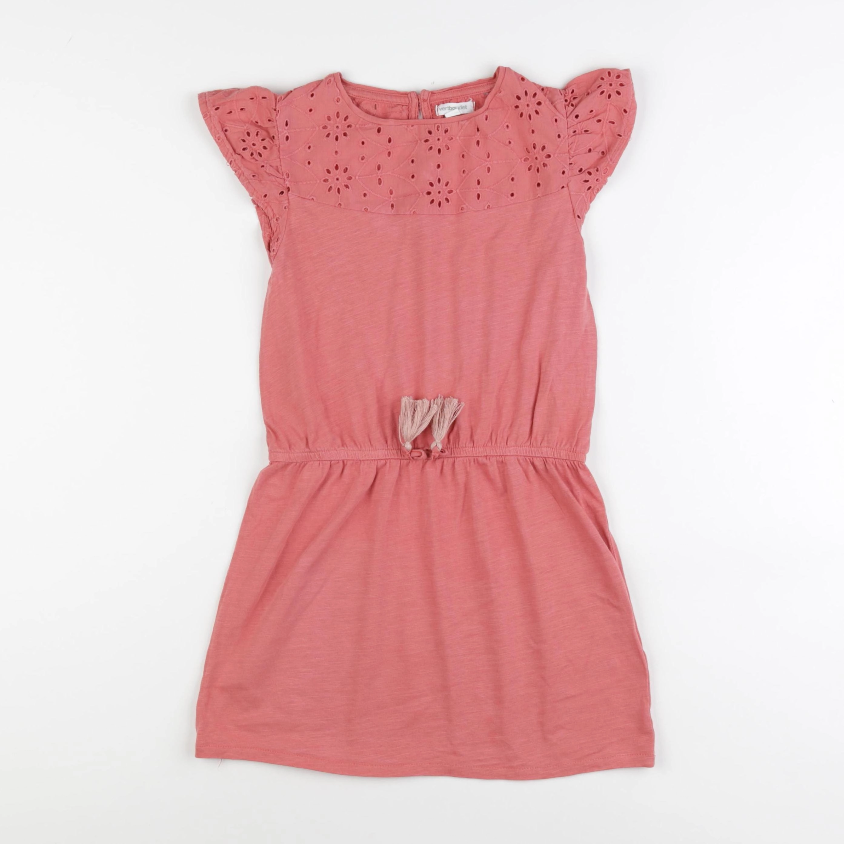 Vertbaudet - robe rose - 8 ans