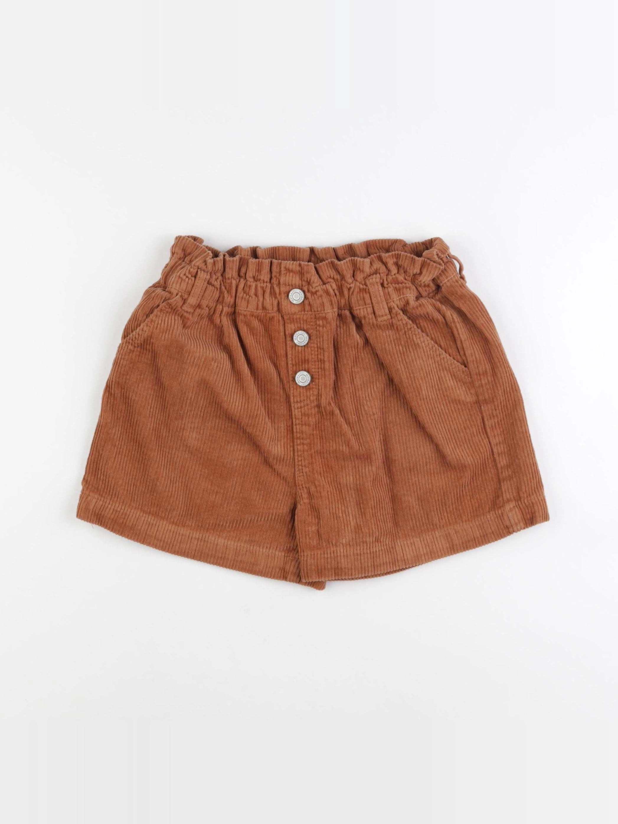 Vertbaudet - short marron - 8 ans