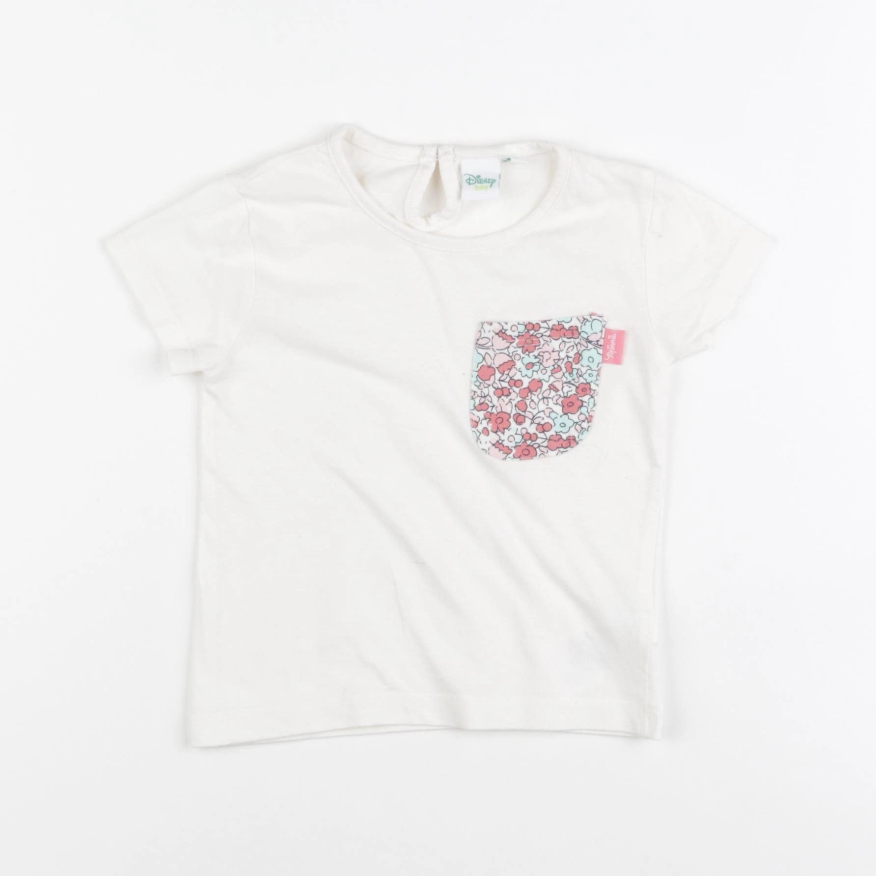 Vertbaudet - tee-shirt blanc - 12 mois