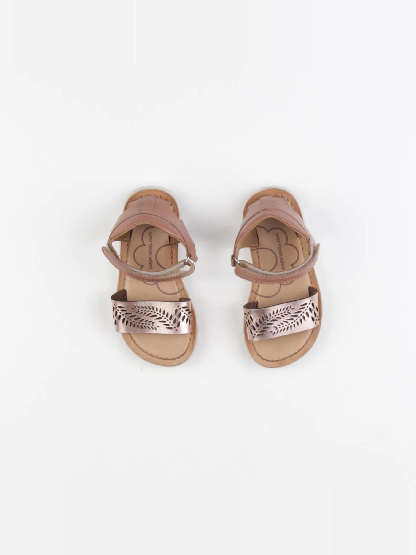 Vertbaudet - sandales bronze - pointure 24