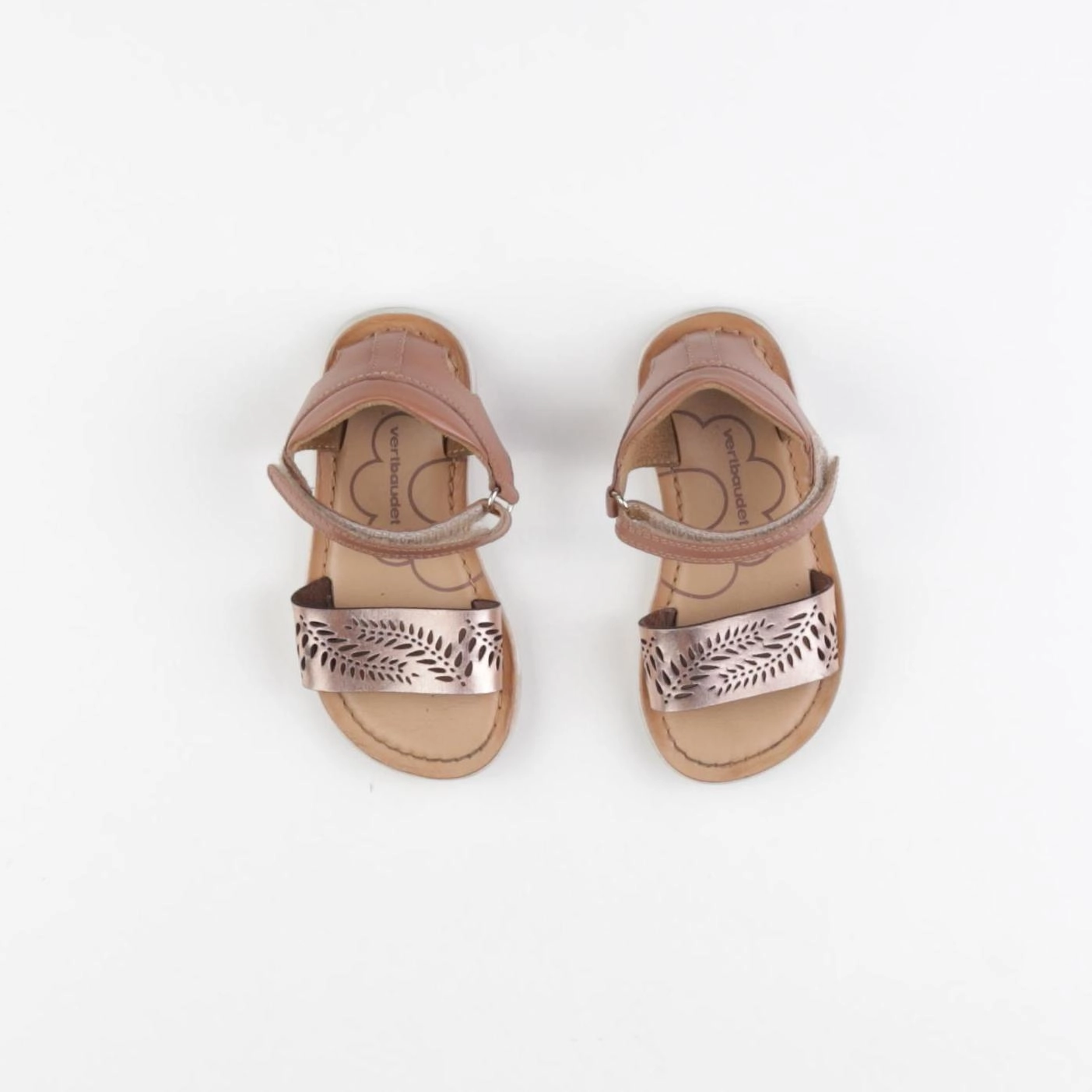Vertbaudet - sandales bronze - pointure 24
