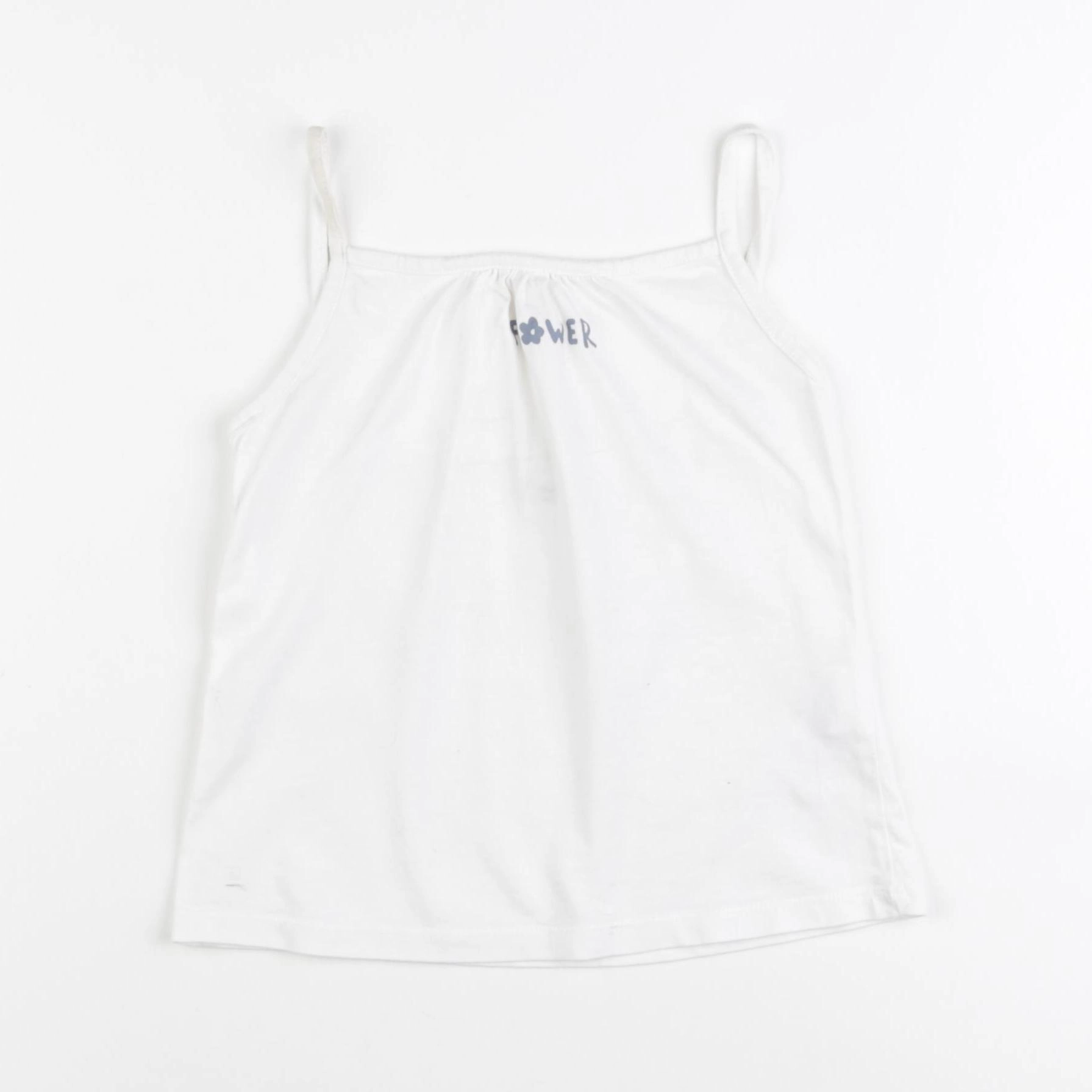 Vertbaudet - débardeur blanc - 4 ans