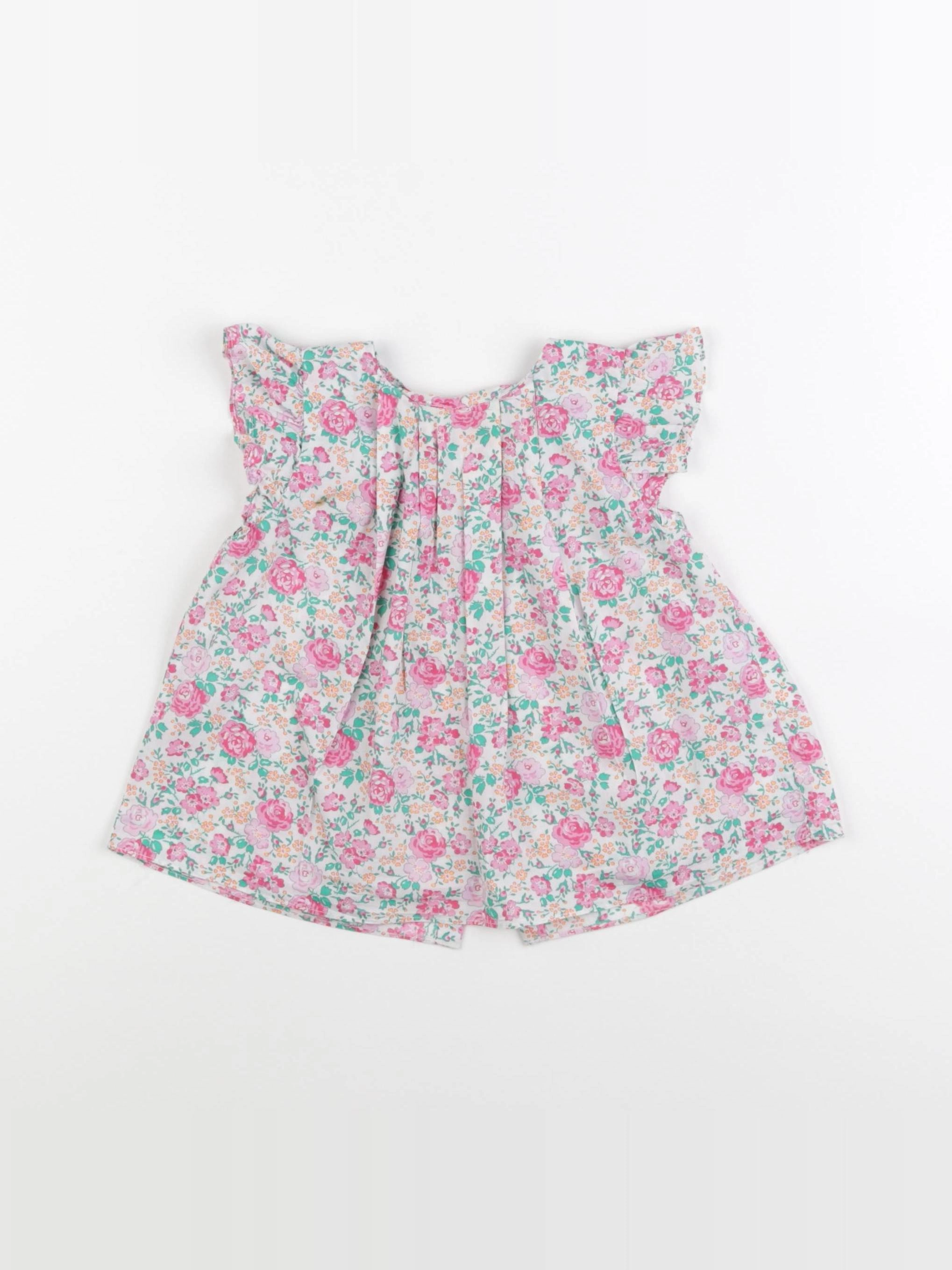 Jacadi - blouse liberty rose - 24 mois