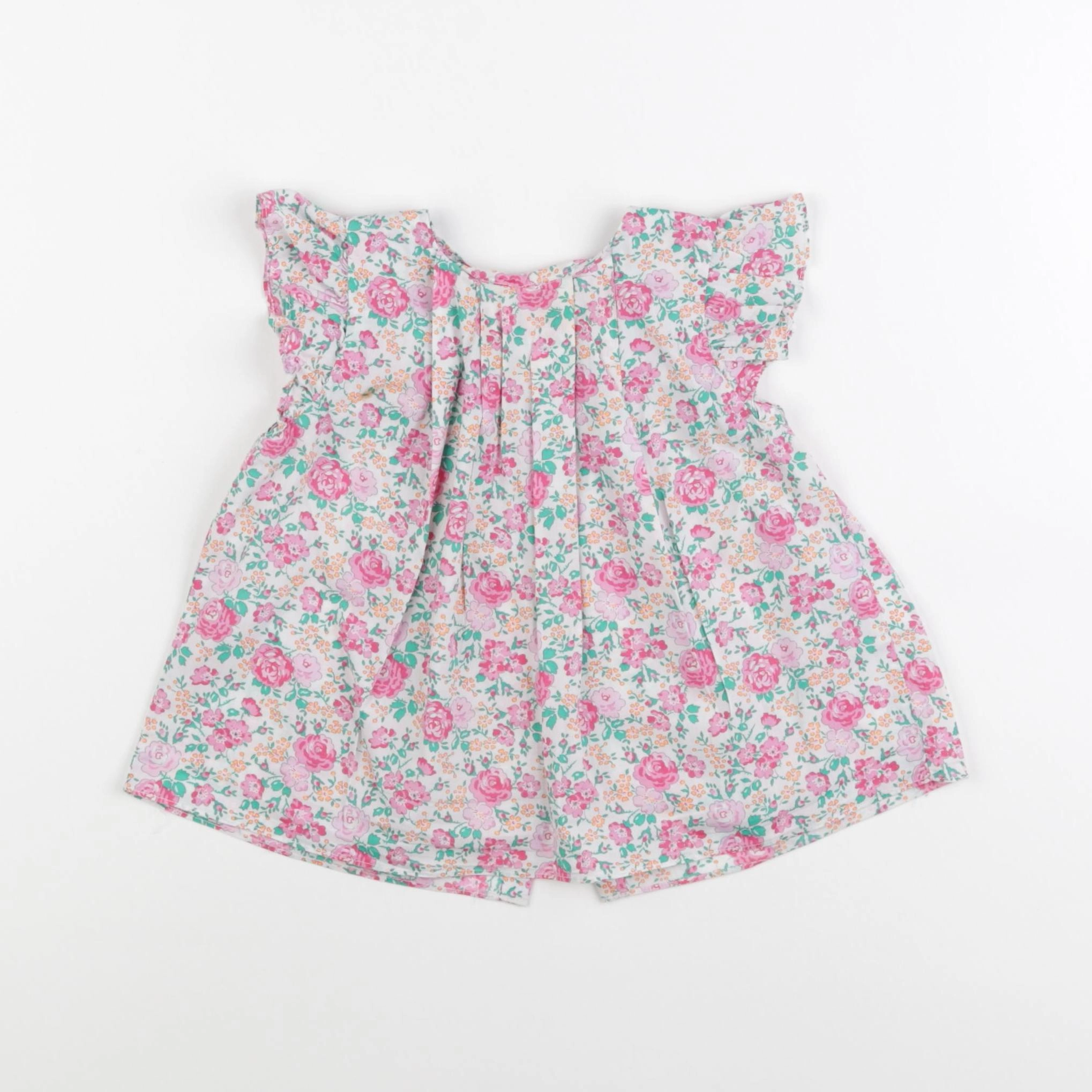 Jacadi - blouse liberty rose - 24 mois