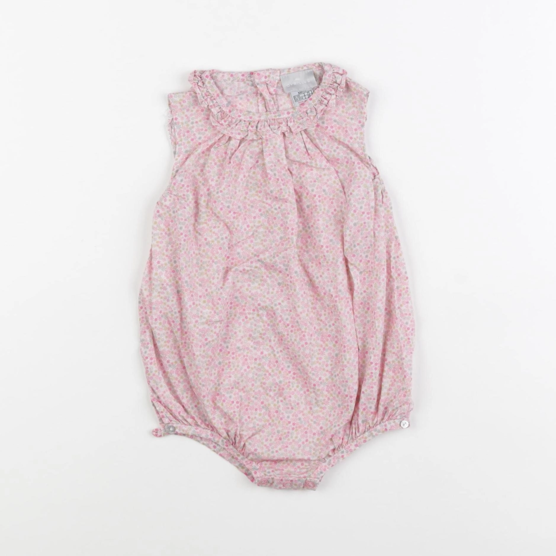 Cyrillus - combinaison rose - 9 mois