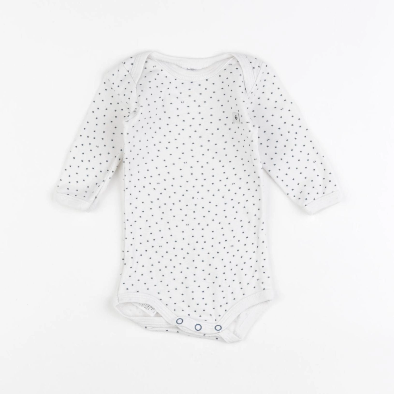 Petit Bateau - body blanc - 3 mois