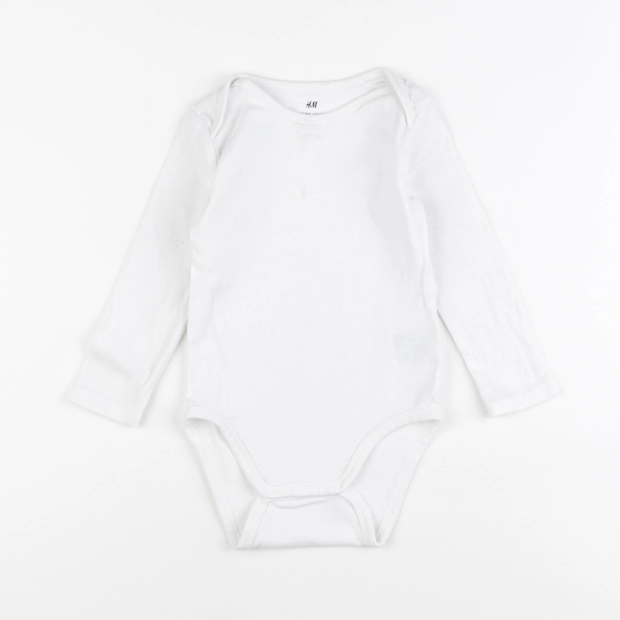 H&M - body blanc - 9/12 mois