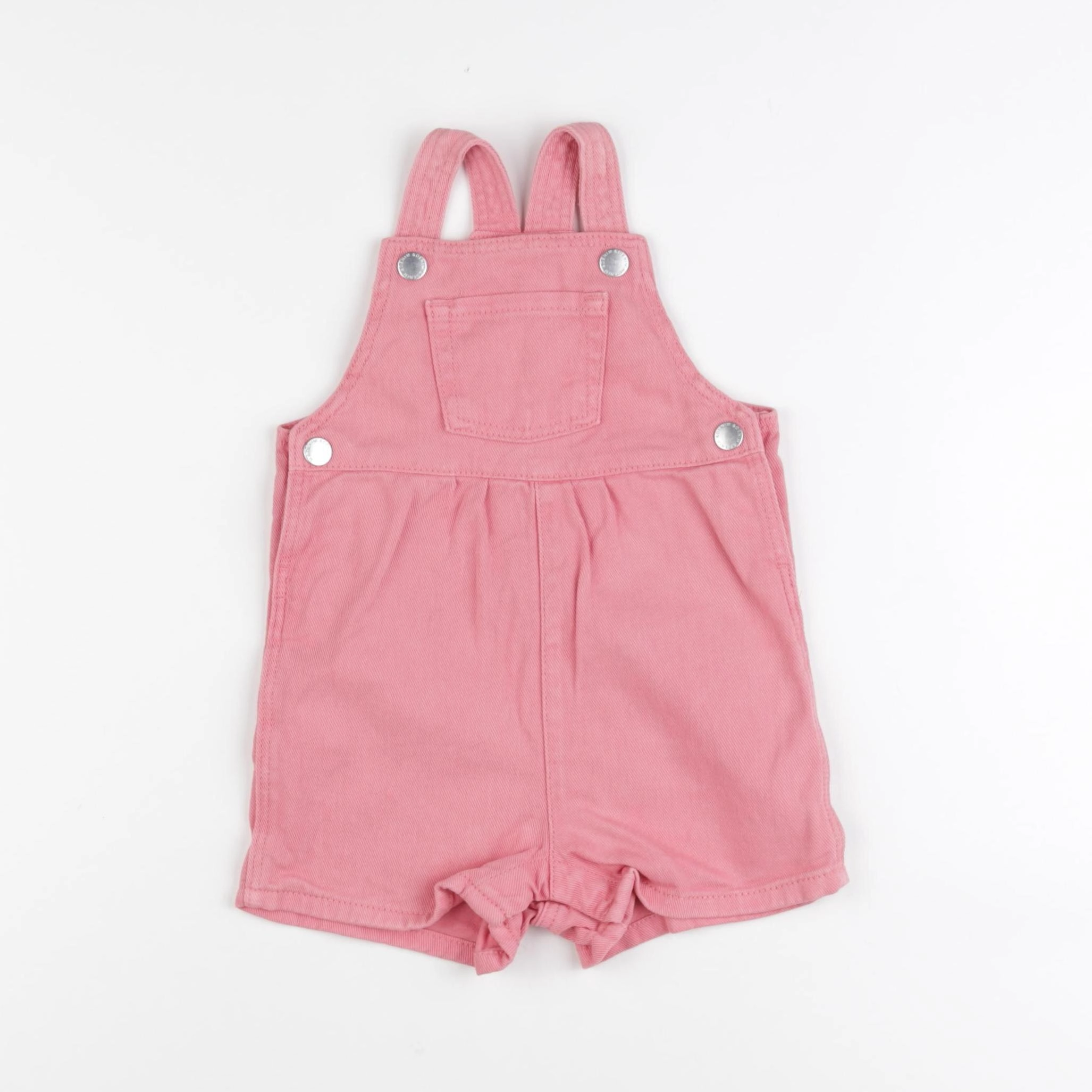 H&M - salopette rose - 6/9 mois