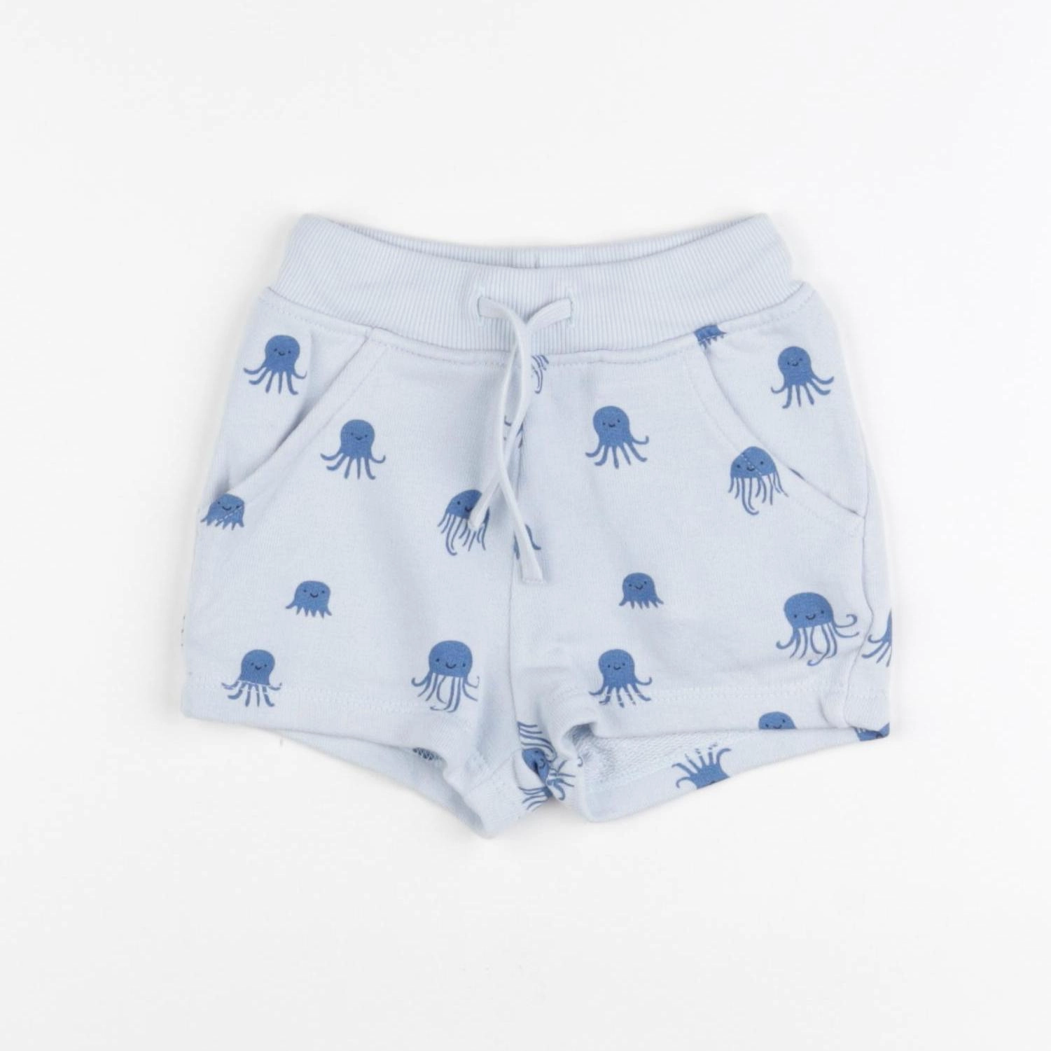Boutchou - short bleu - 6 mois