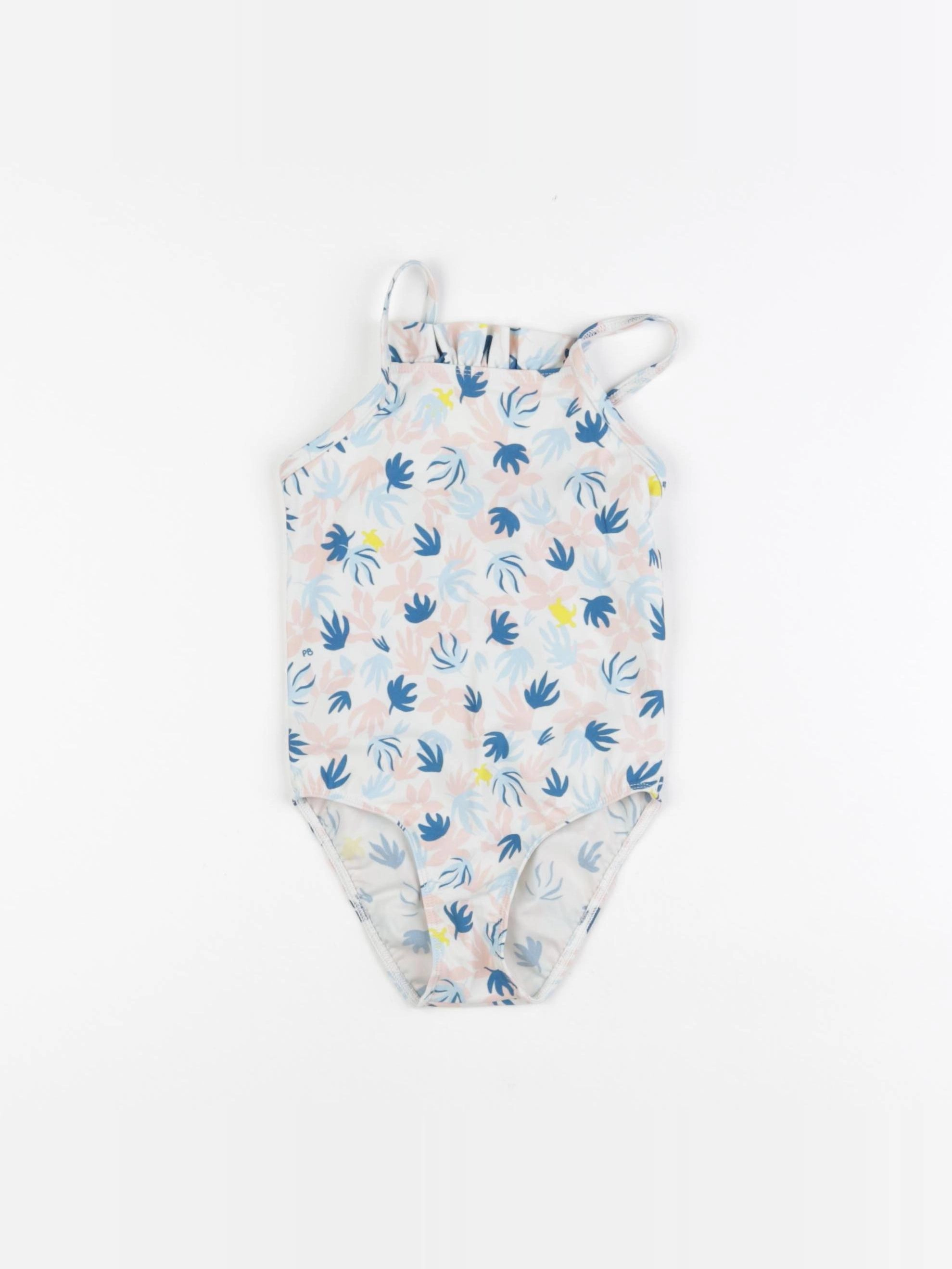 Petit Bateau - maillot de bain blanc - 3 ans