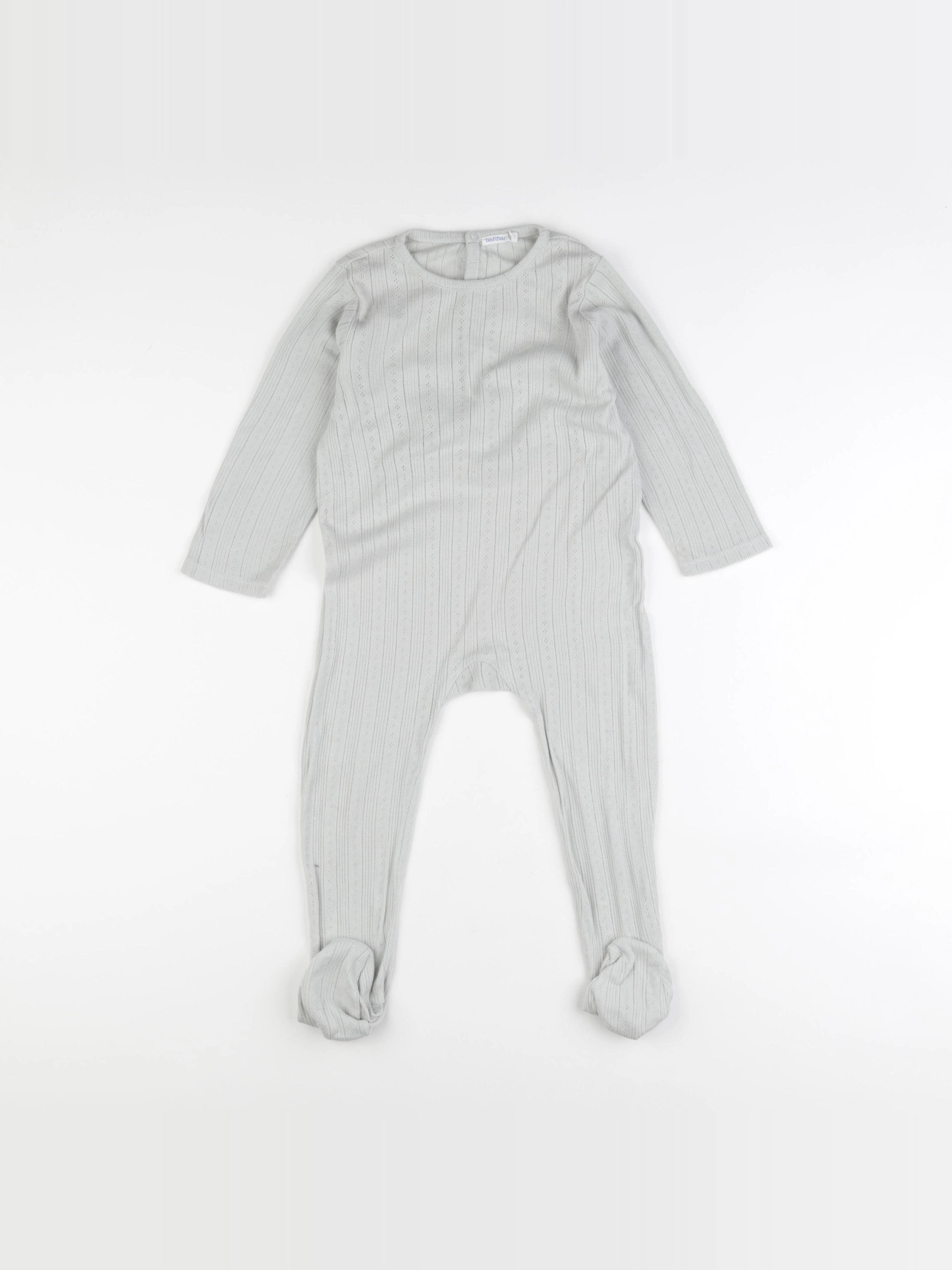 Boutchou - pyjama coton vert - 24 mois