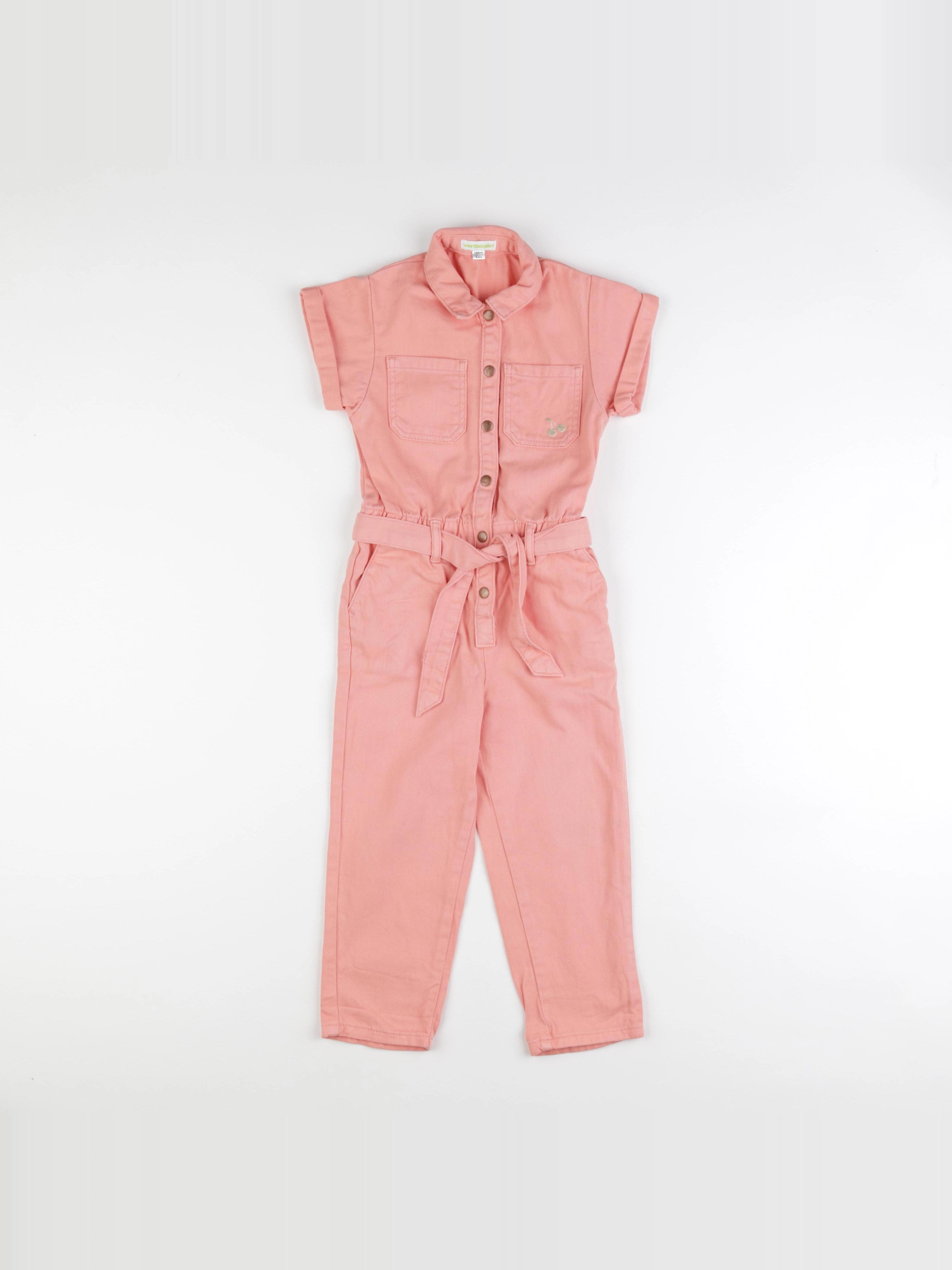 Vertbaudet - combinaison rose - 4 ans