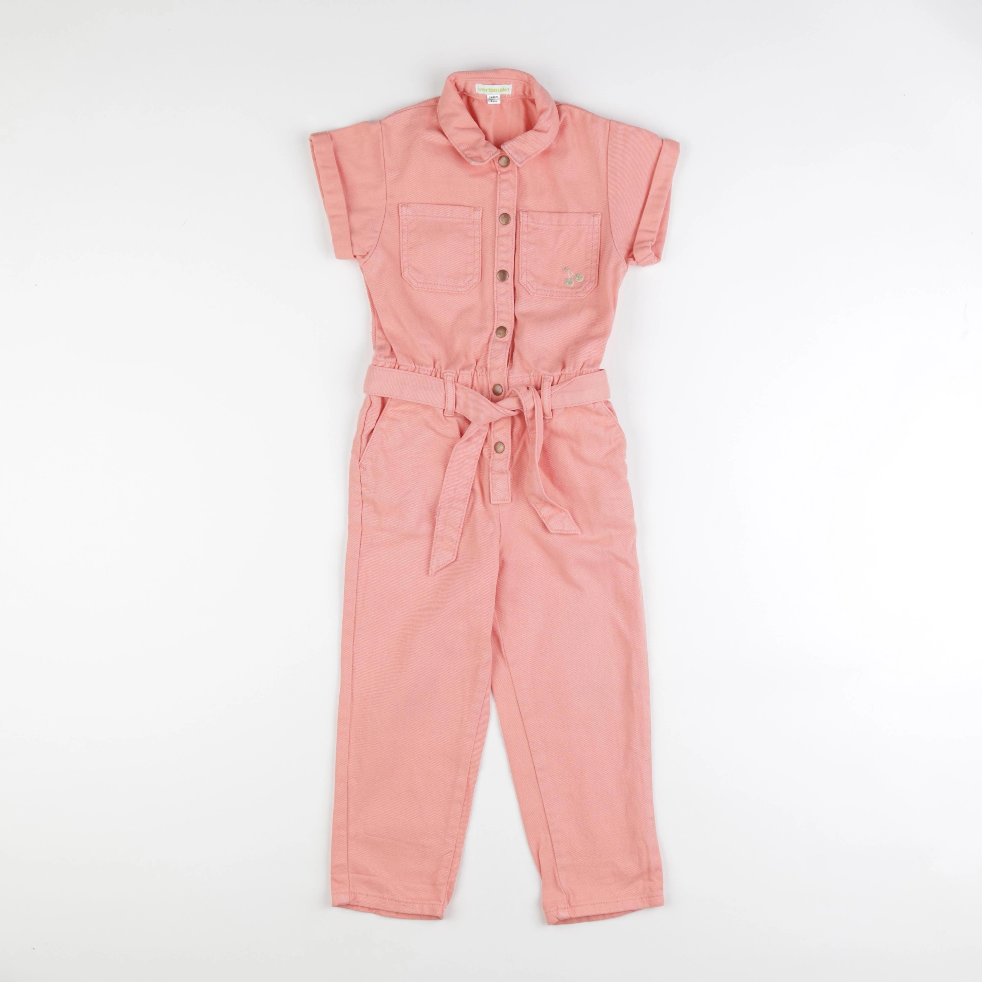 Vertbaudet - combinaison rose - 4 ans