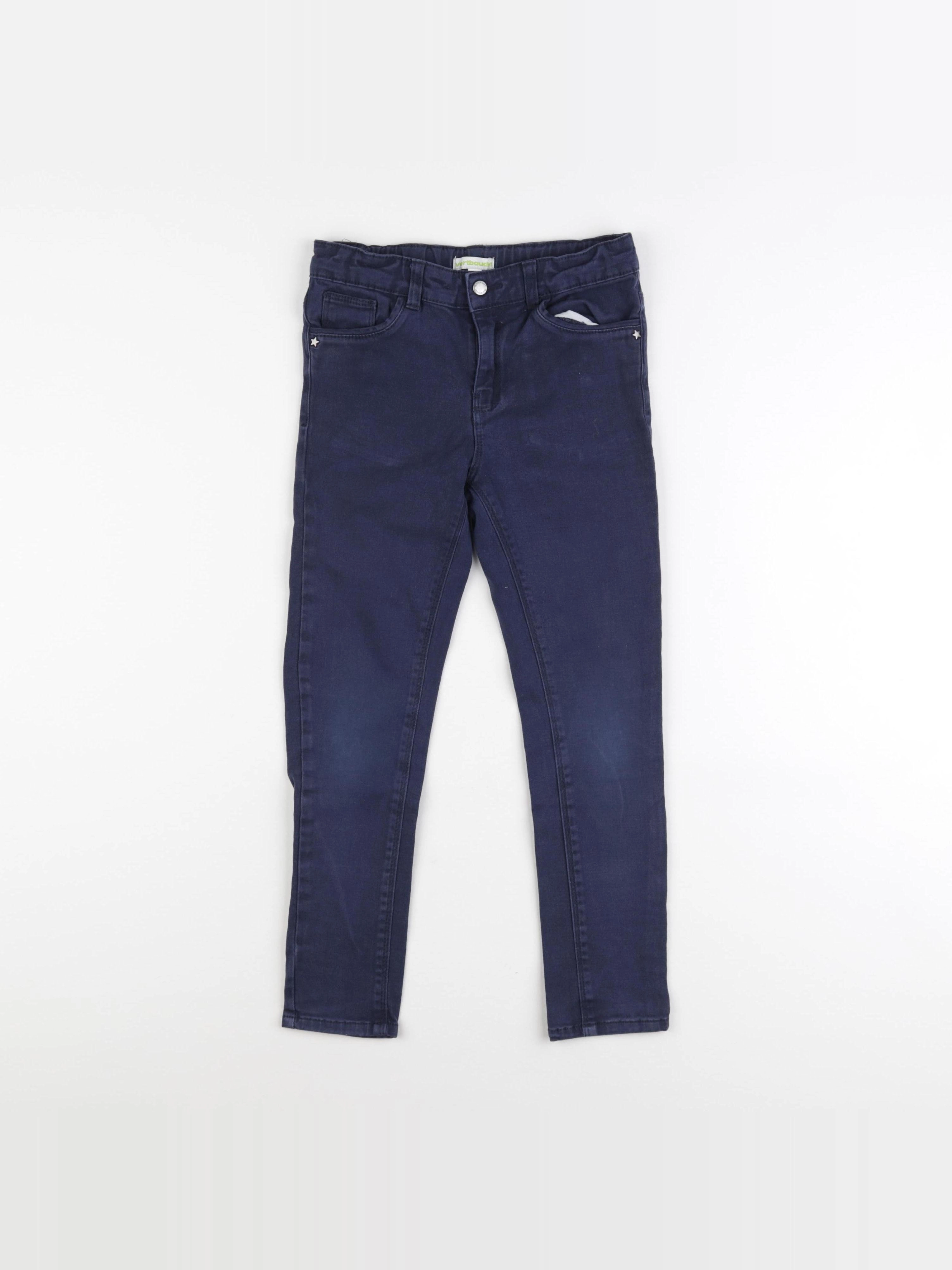 Vertbaudet - jean bleu - 8 ans