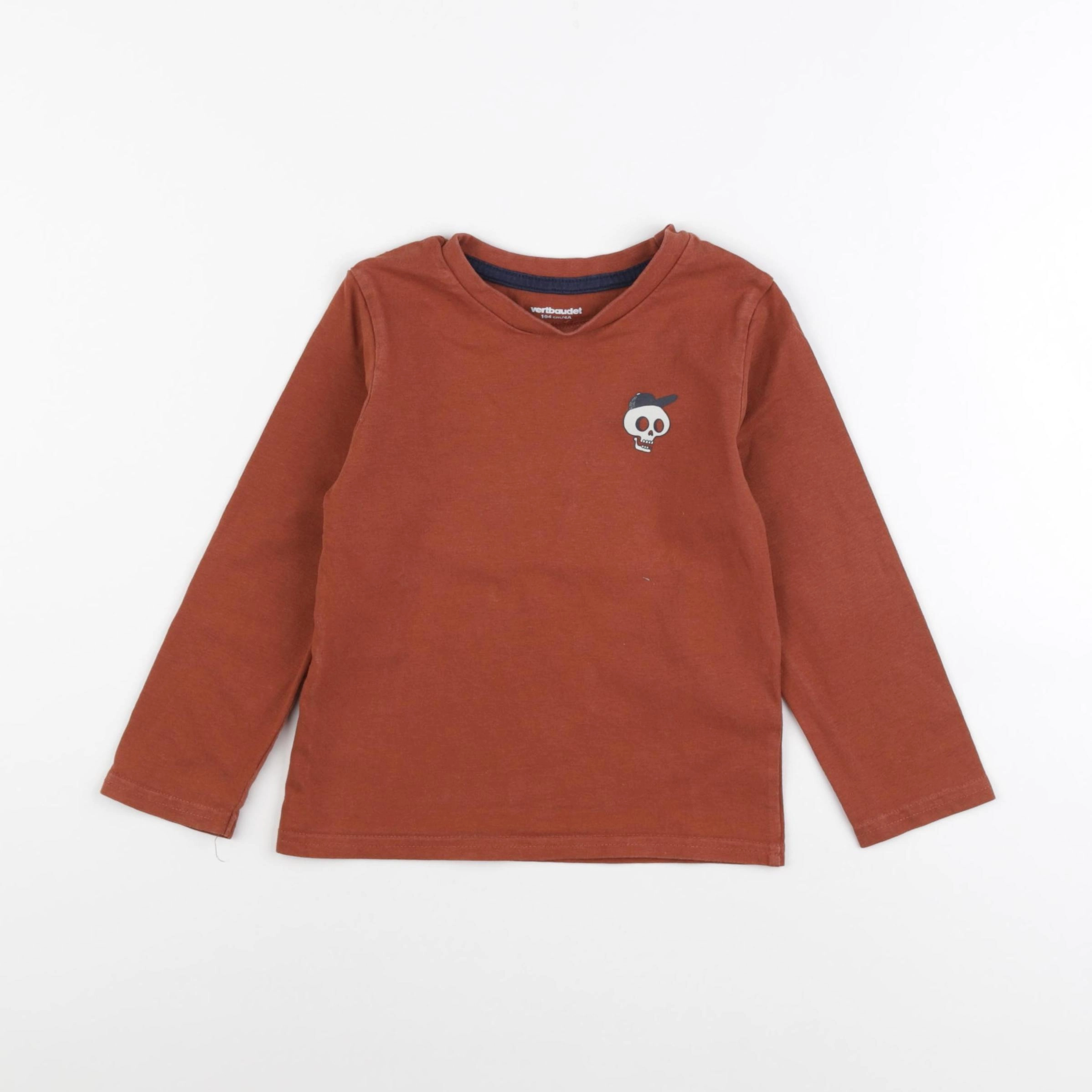 Vertbaudet - tee-shirt orange - 4 ans