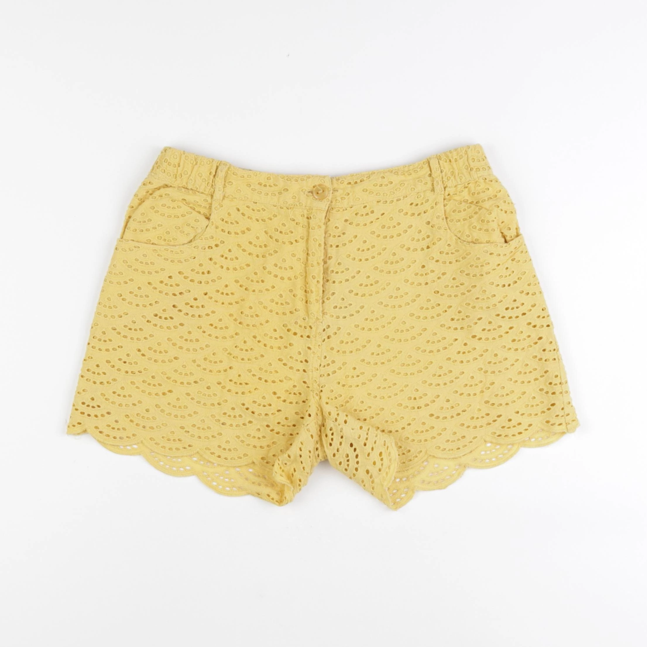 Cyrillus - short jaune - 12 ans