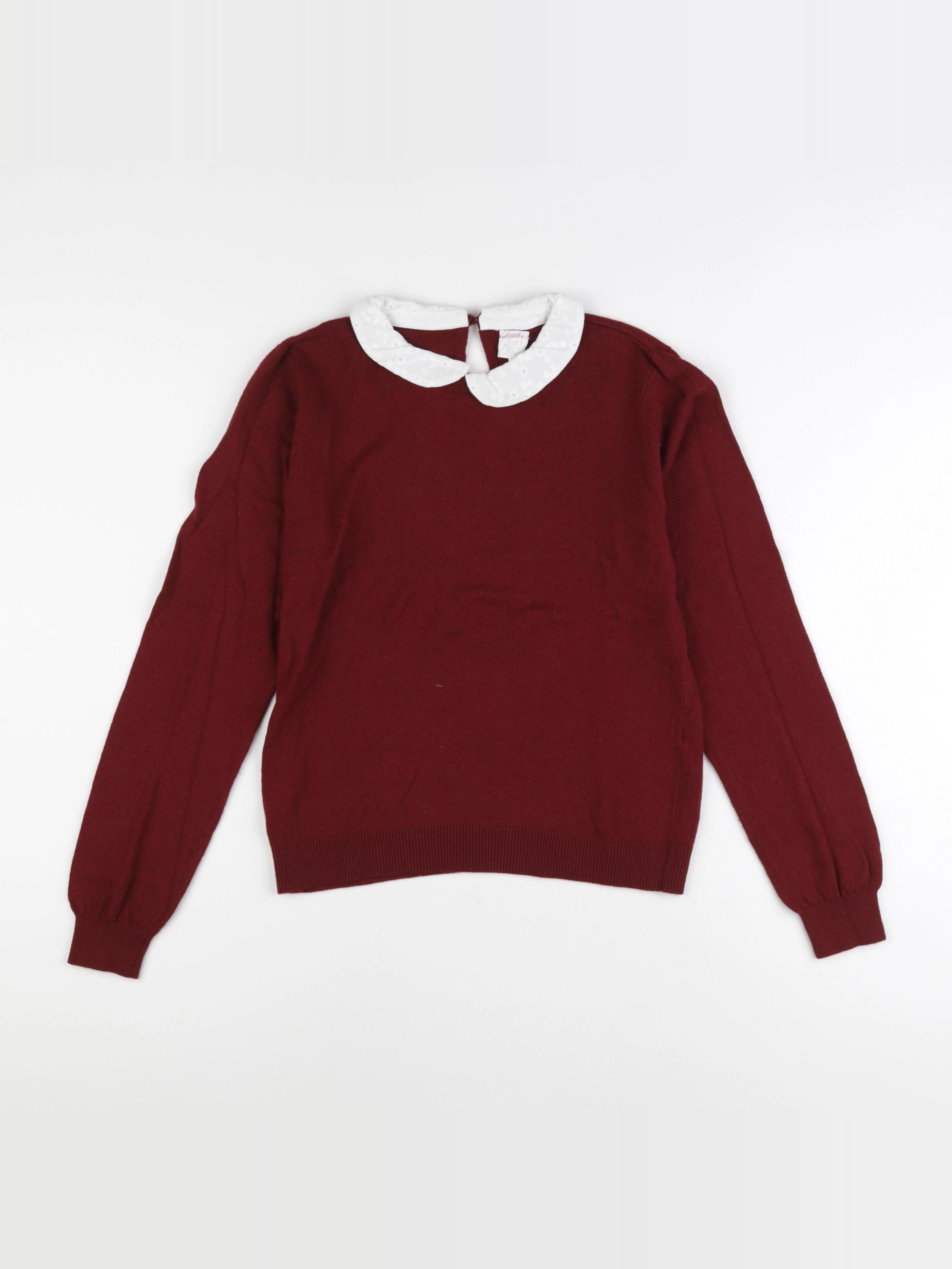 Little Karl Marc John - pull rouge - 14 ans