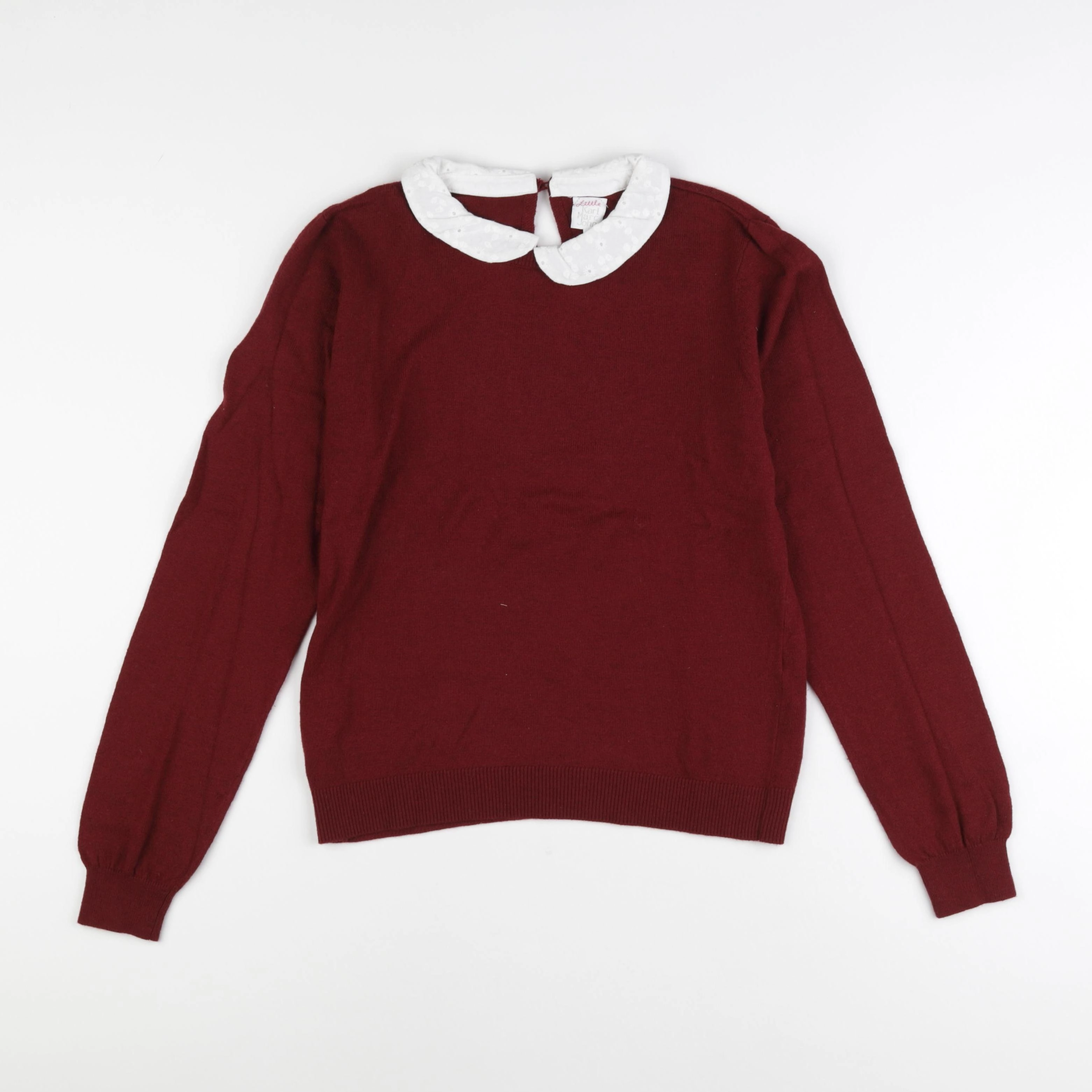 Little Karl Marc John - pull rouge - 14 ans