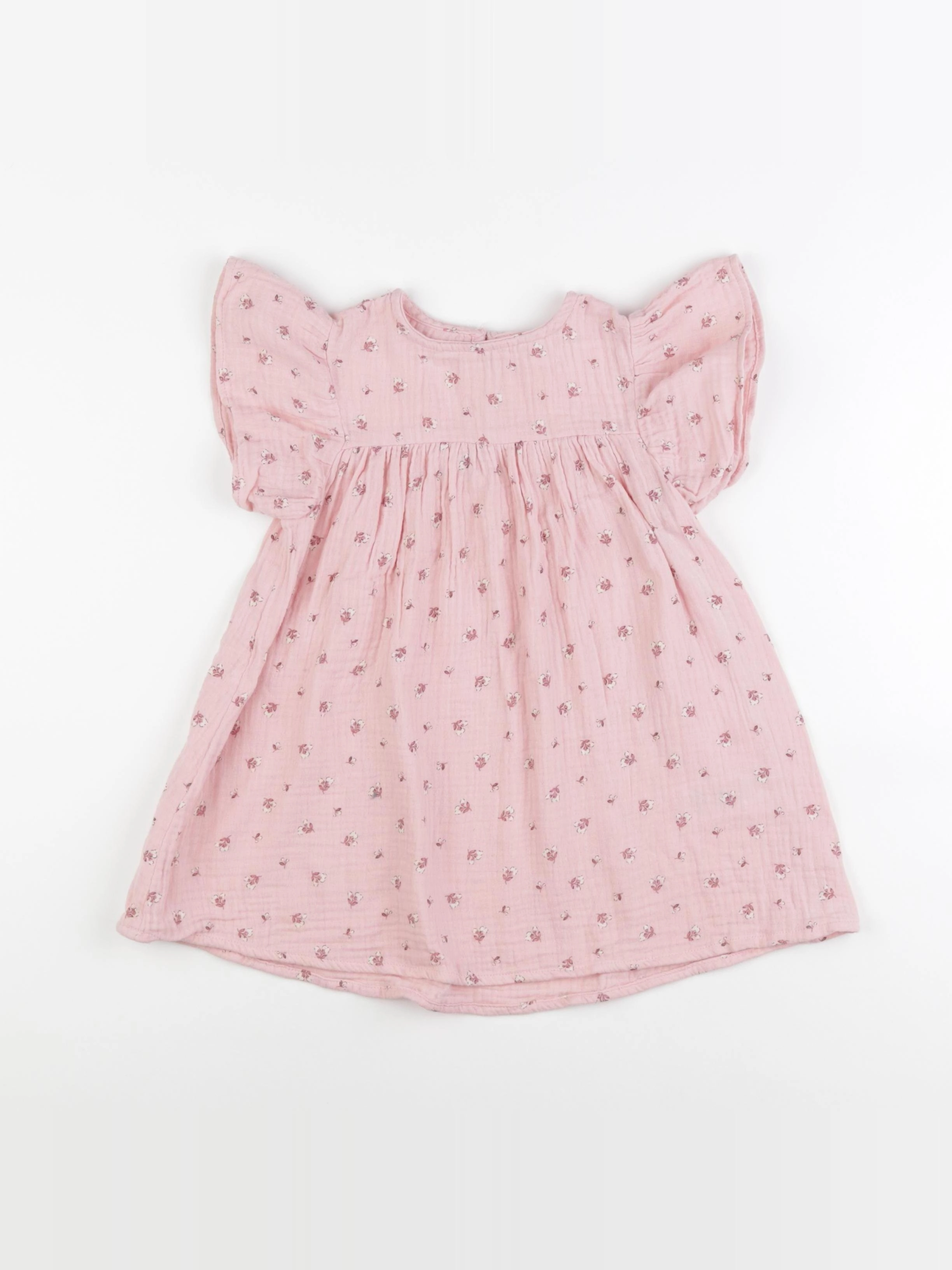 Vertbaudet - robe rose - 3 ans