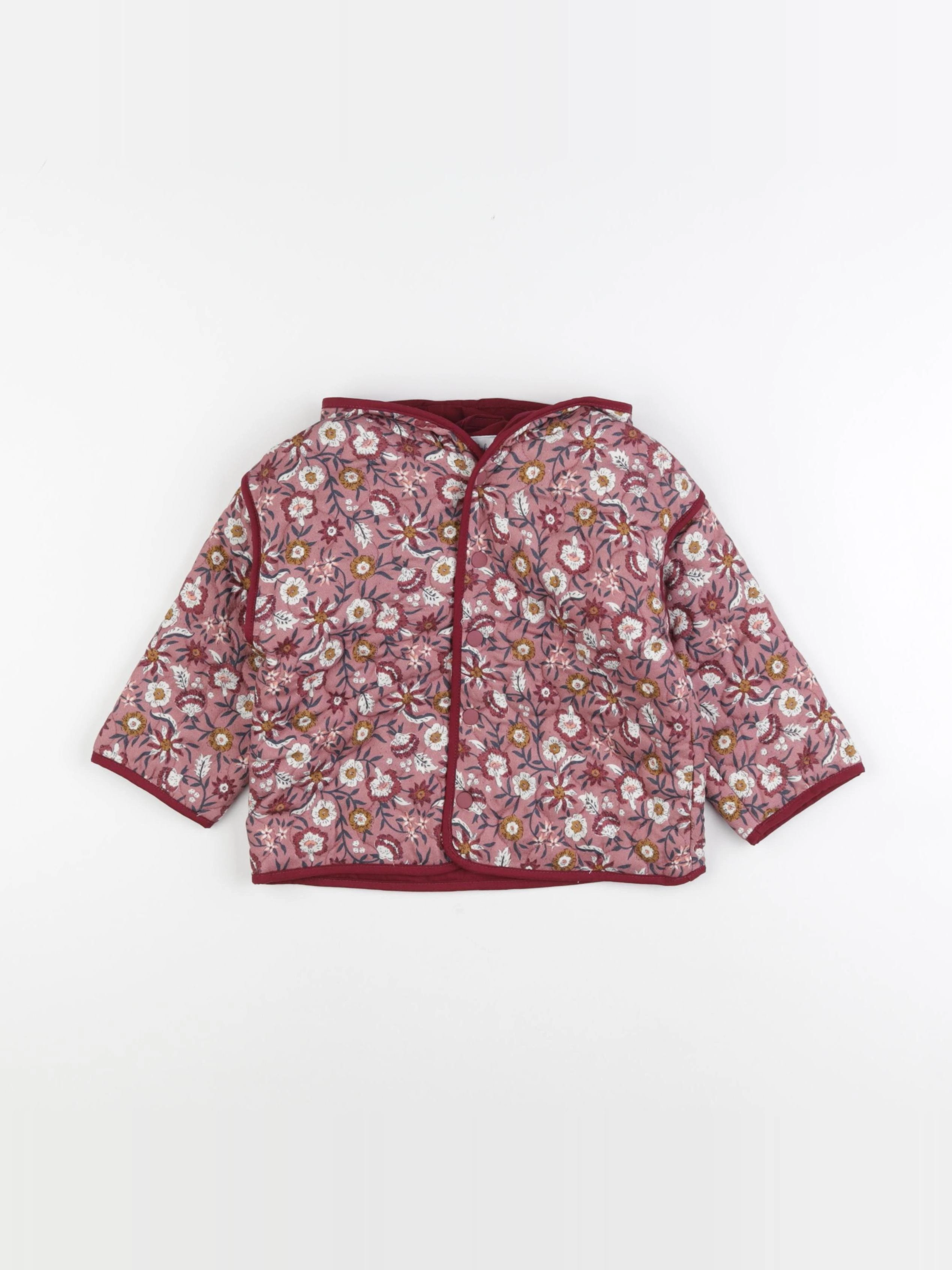Vertbaudet - veste rose - 2 ans