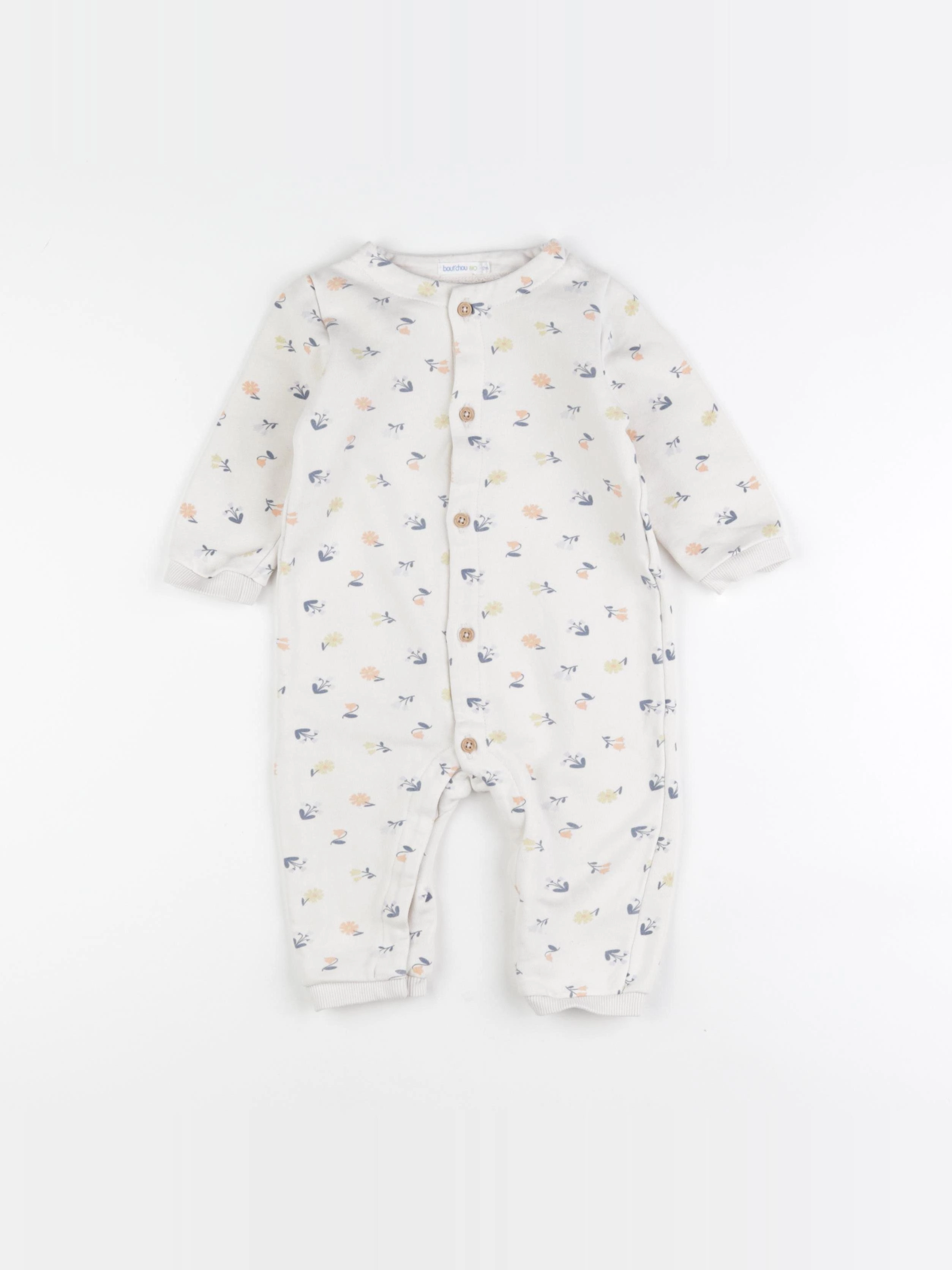 Boutchou - combinaison beige, multicolore - 12 mois