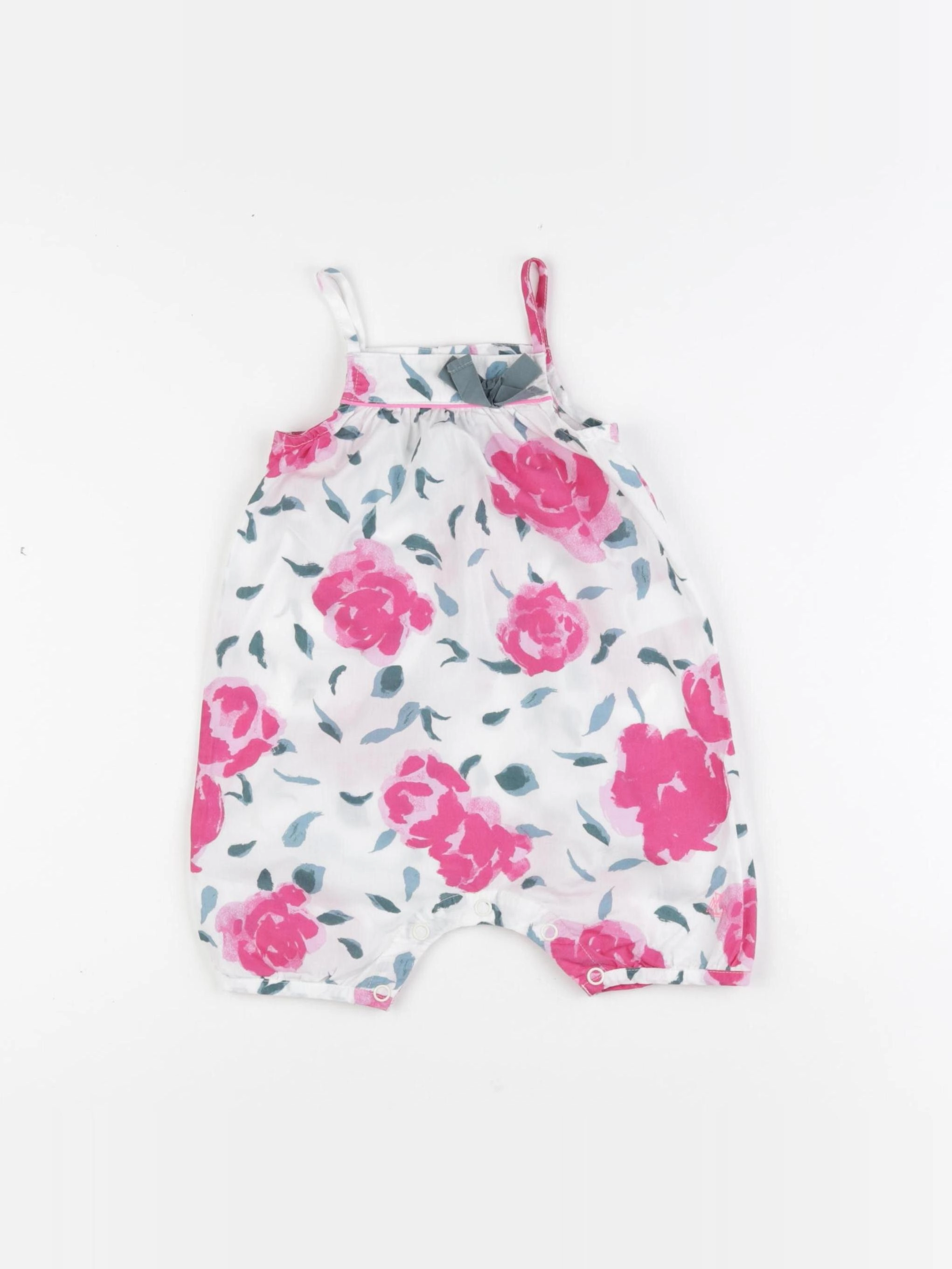 Petit Bateau - combinaison blanc - 3 mois