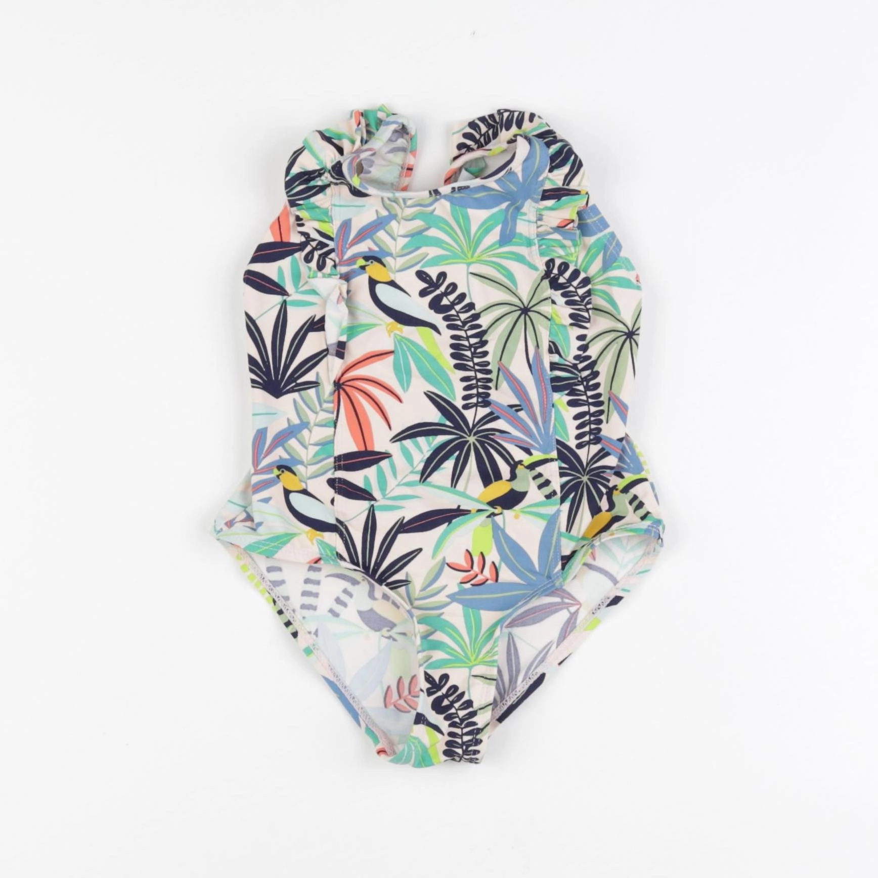 Monoprix - maillot de bain multicolore - 3 ans