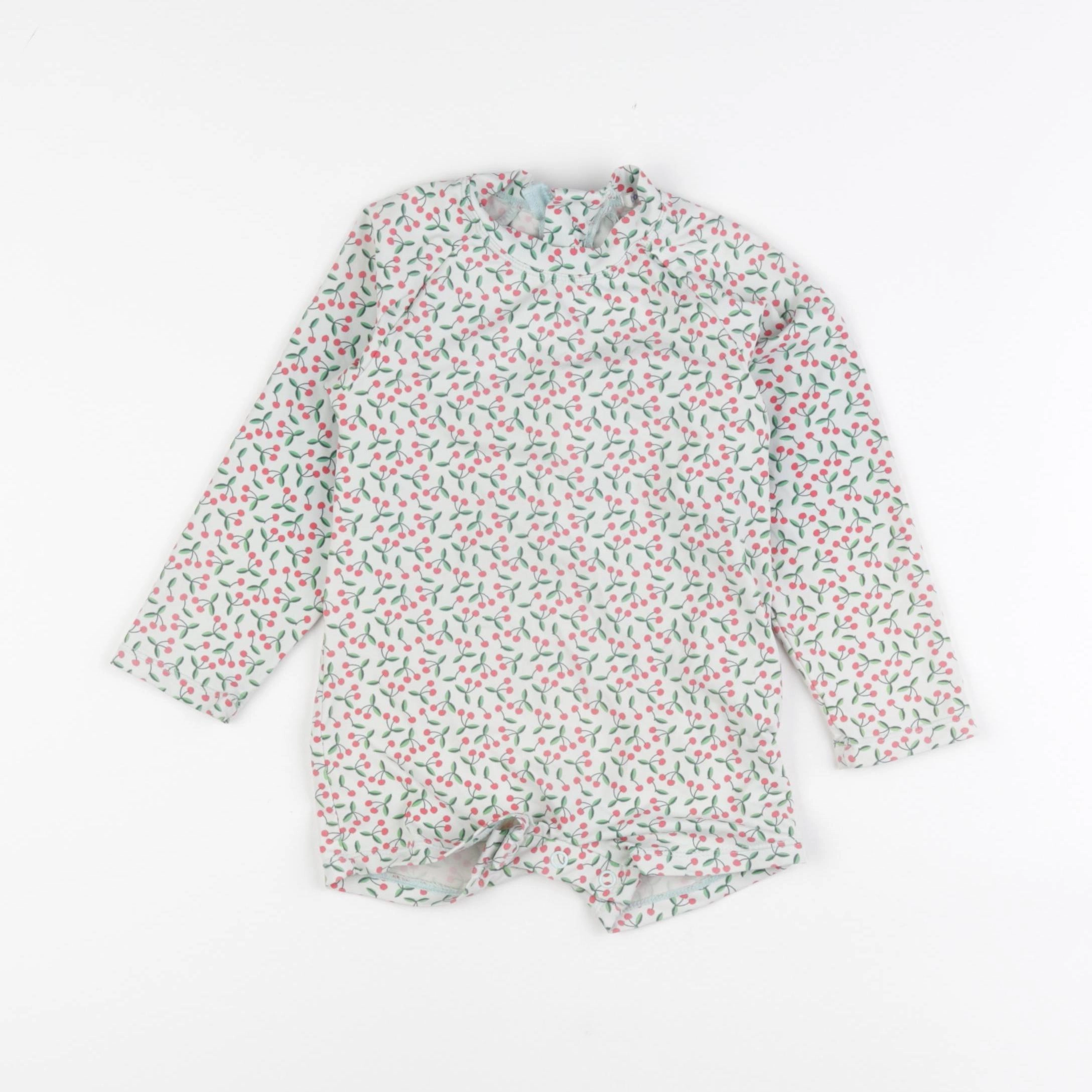 Boutchou - combi de bain bleu - 36 mois