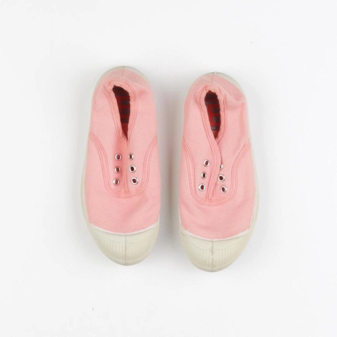 Bensimon - tennis élastiqué rose - pointure 27