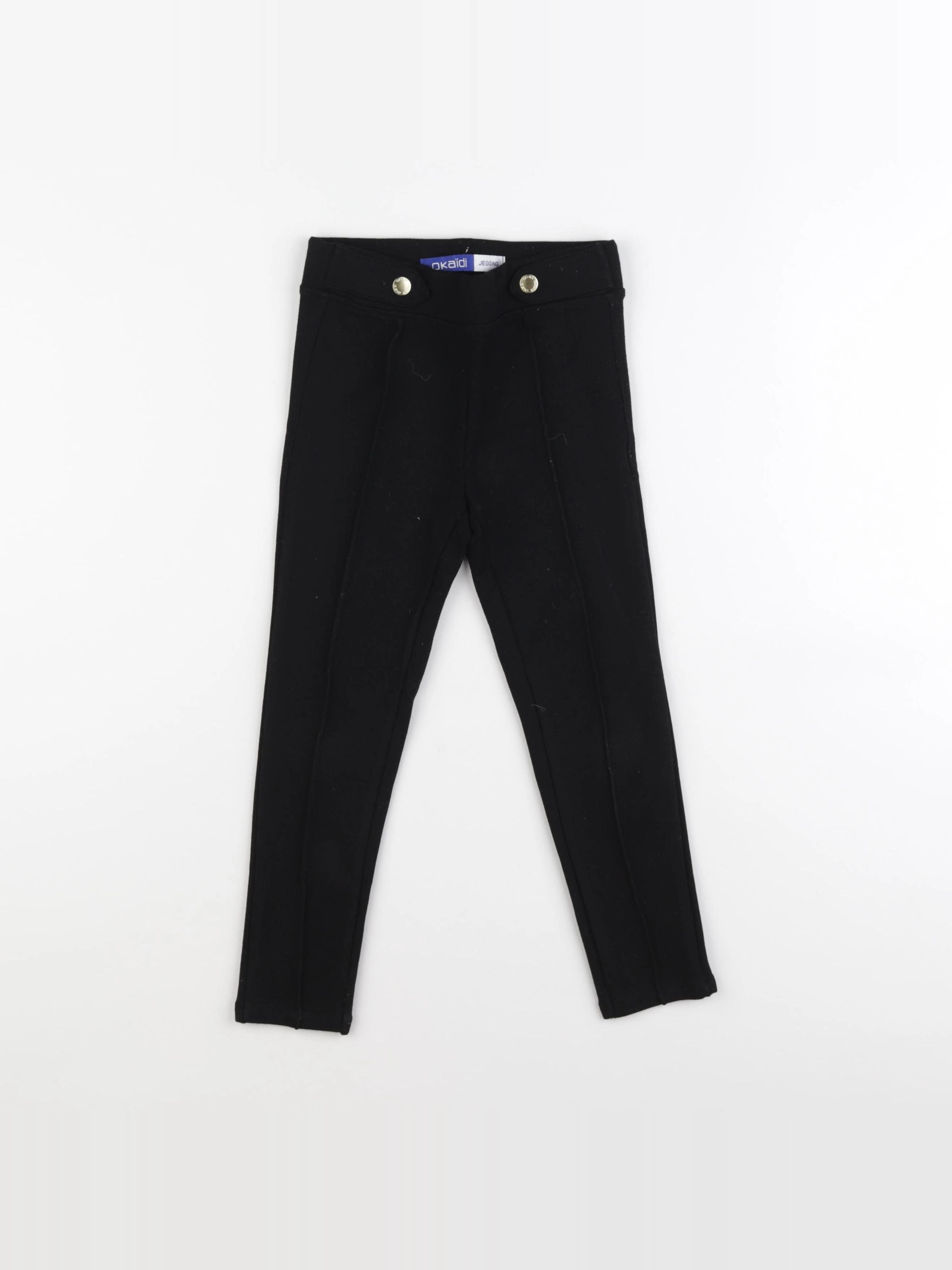 Okaidi - jegging noir - 5 ans