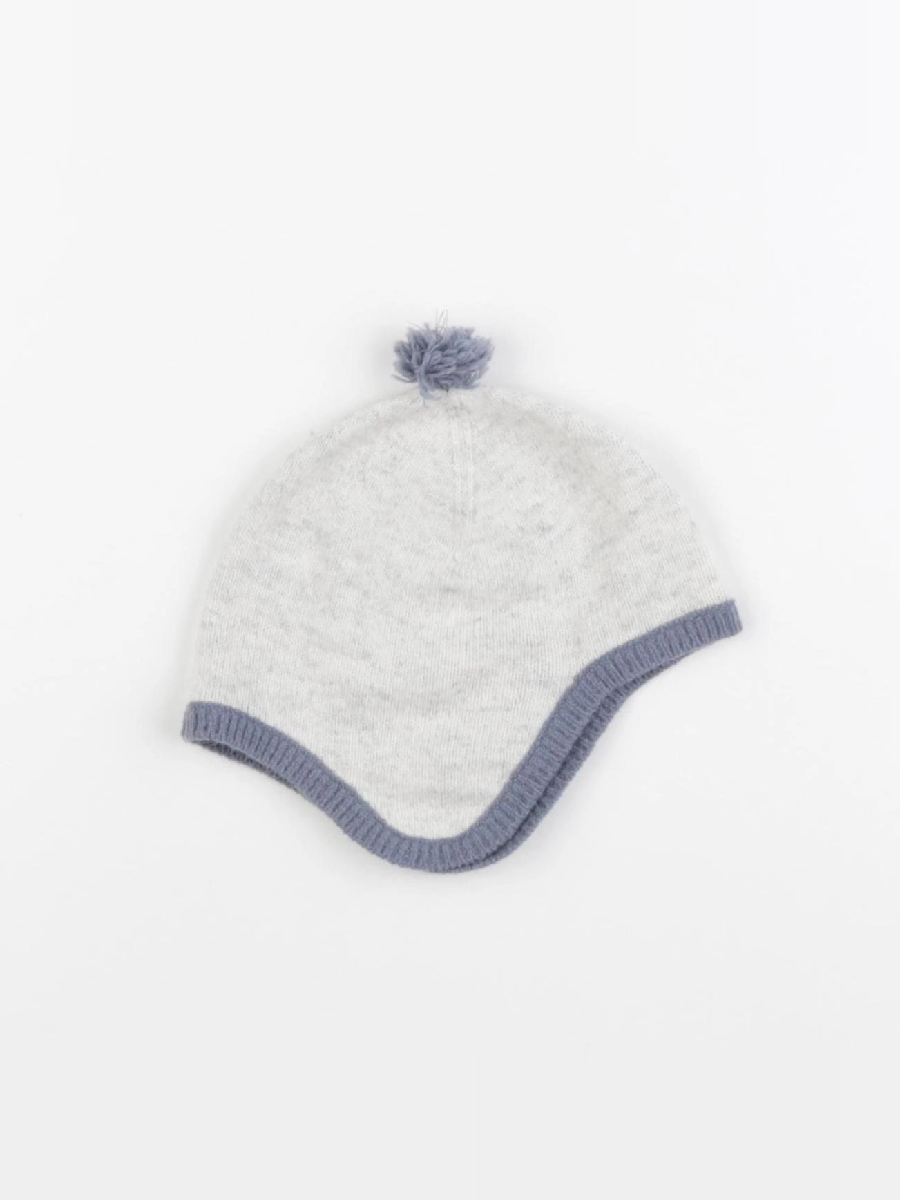 Petit Bateau - bonnet gris - 9/18 mois