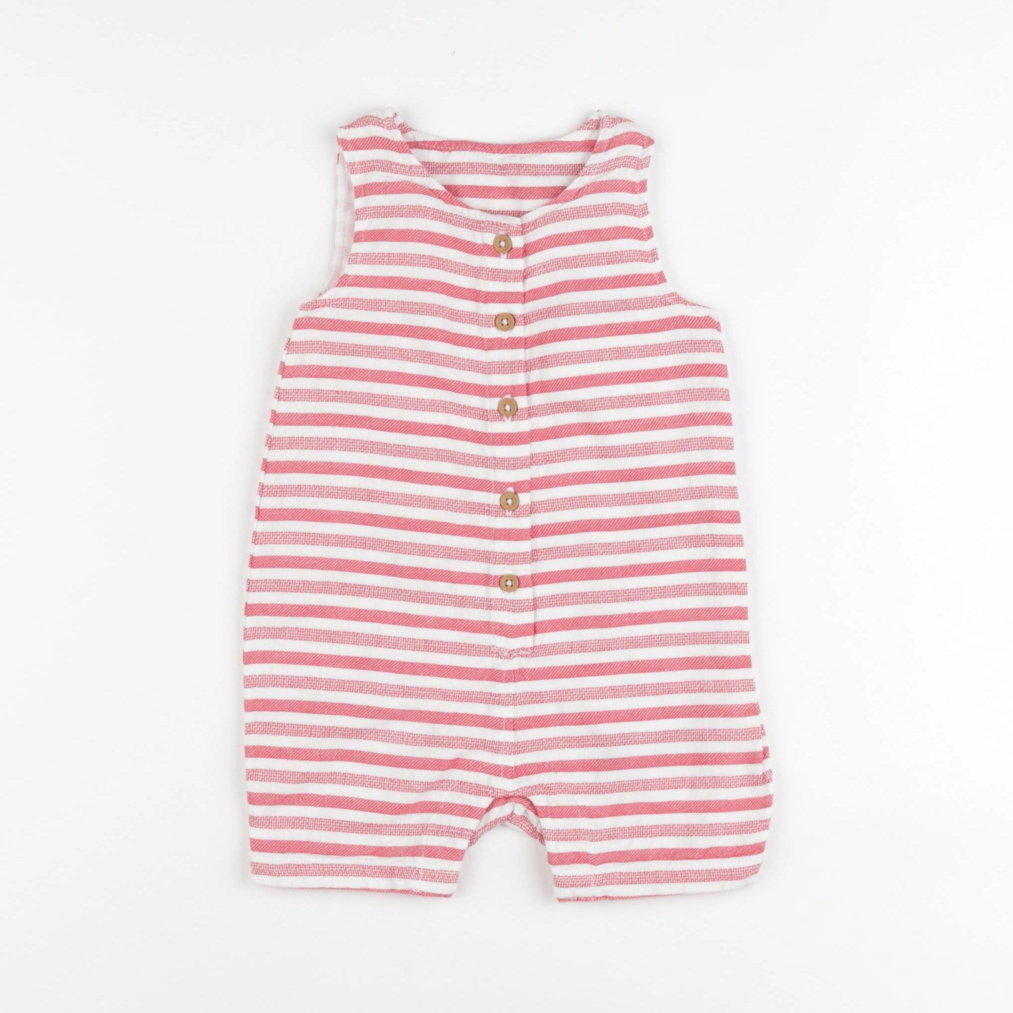 Marks & Spencer  - combinaison rouge - 3/6 mois