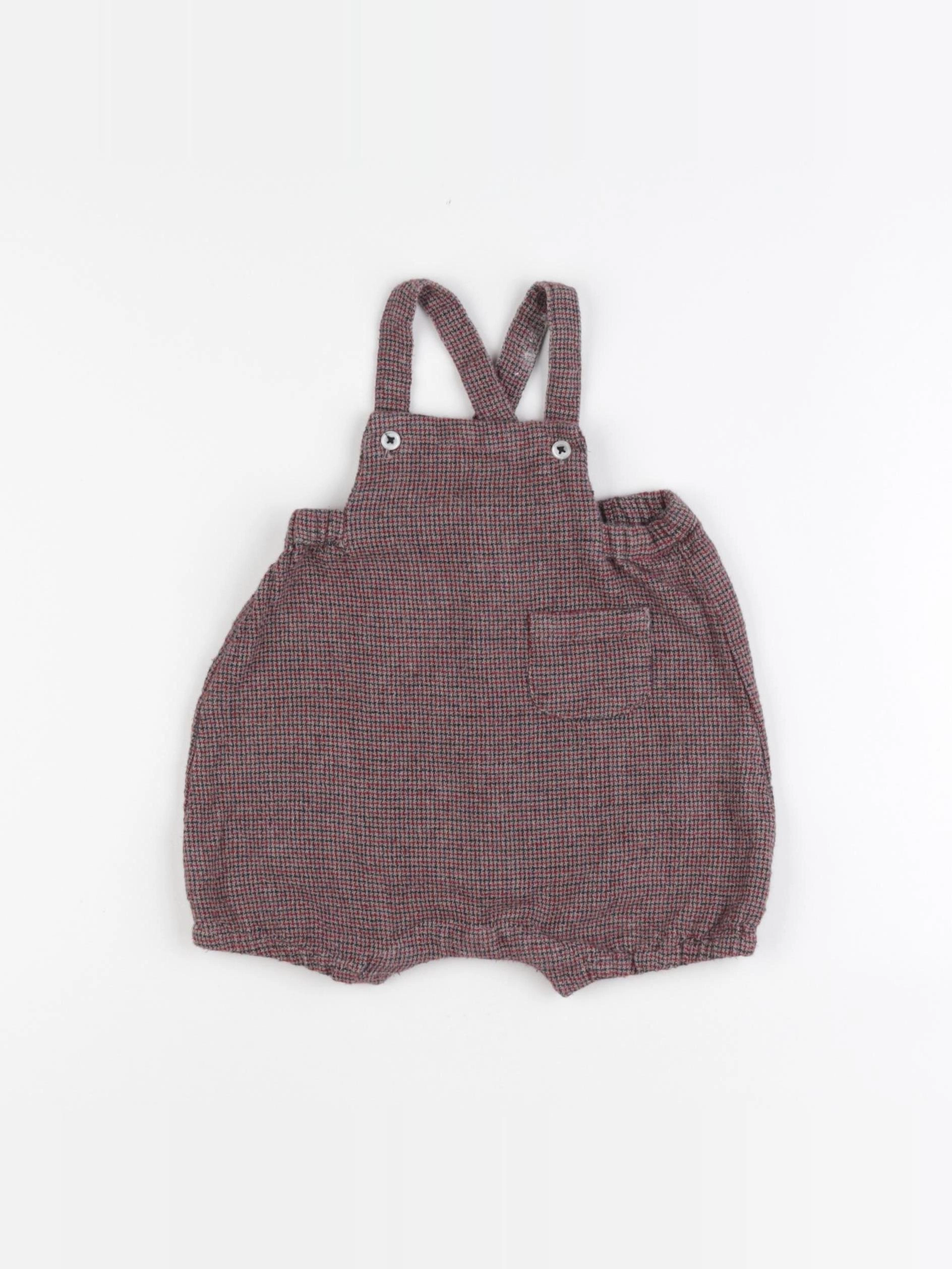 Boutchou - salopette rouge - 6 mois