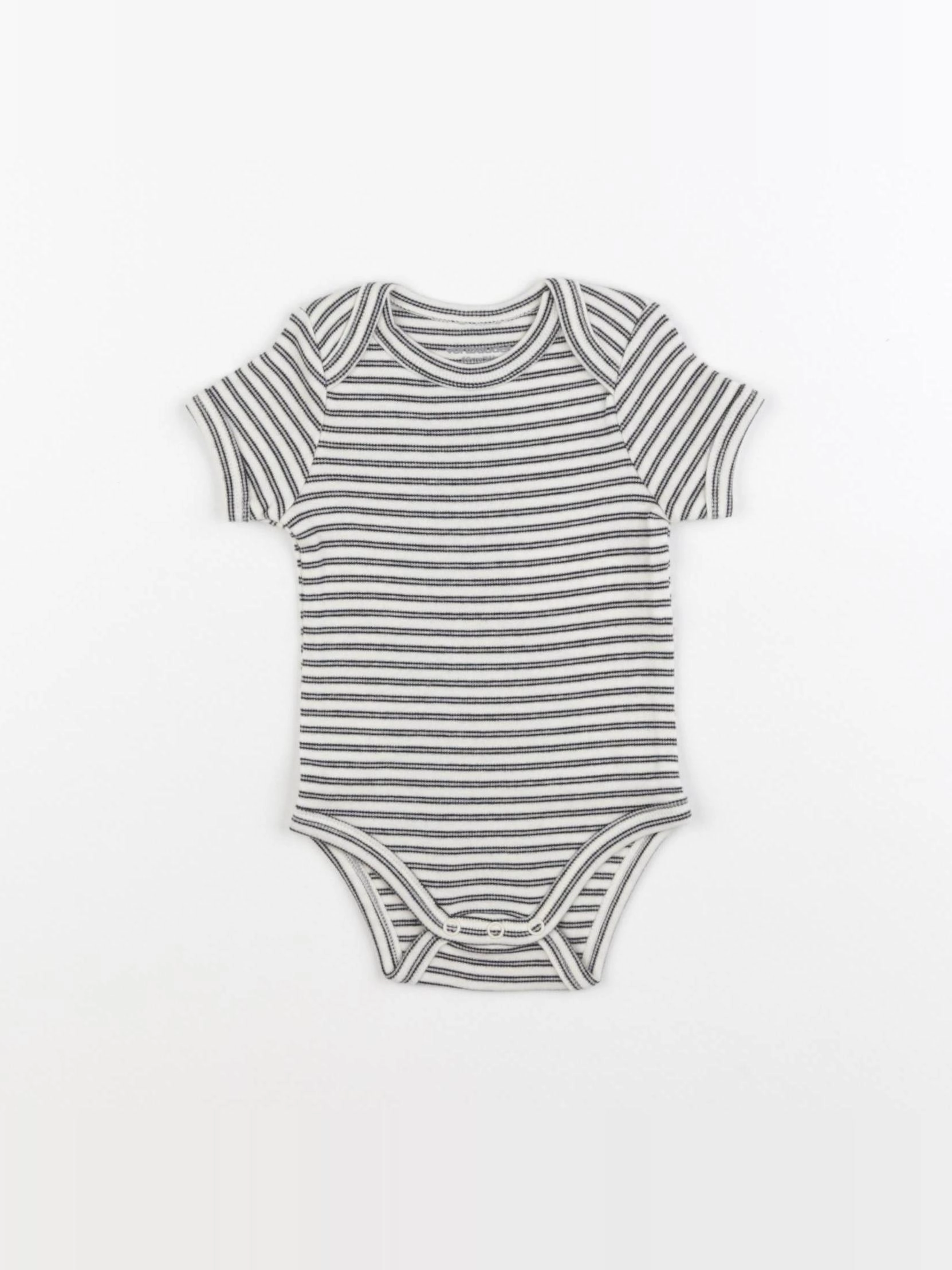 Vertbaudet - body beige - 3 mois