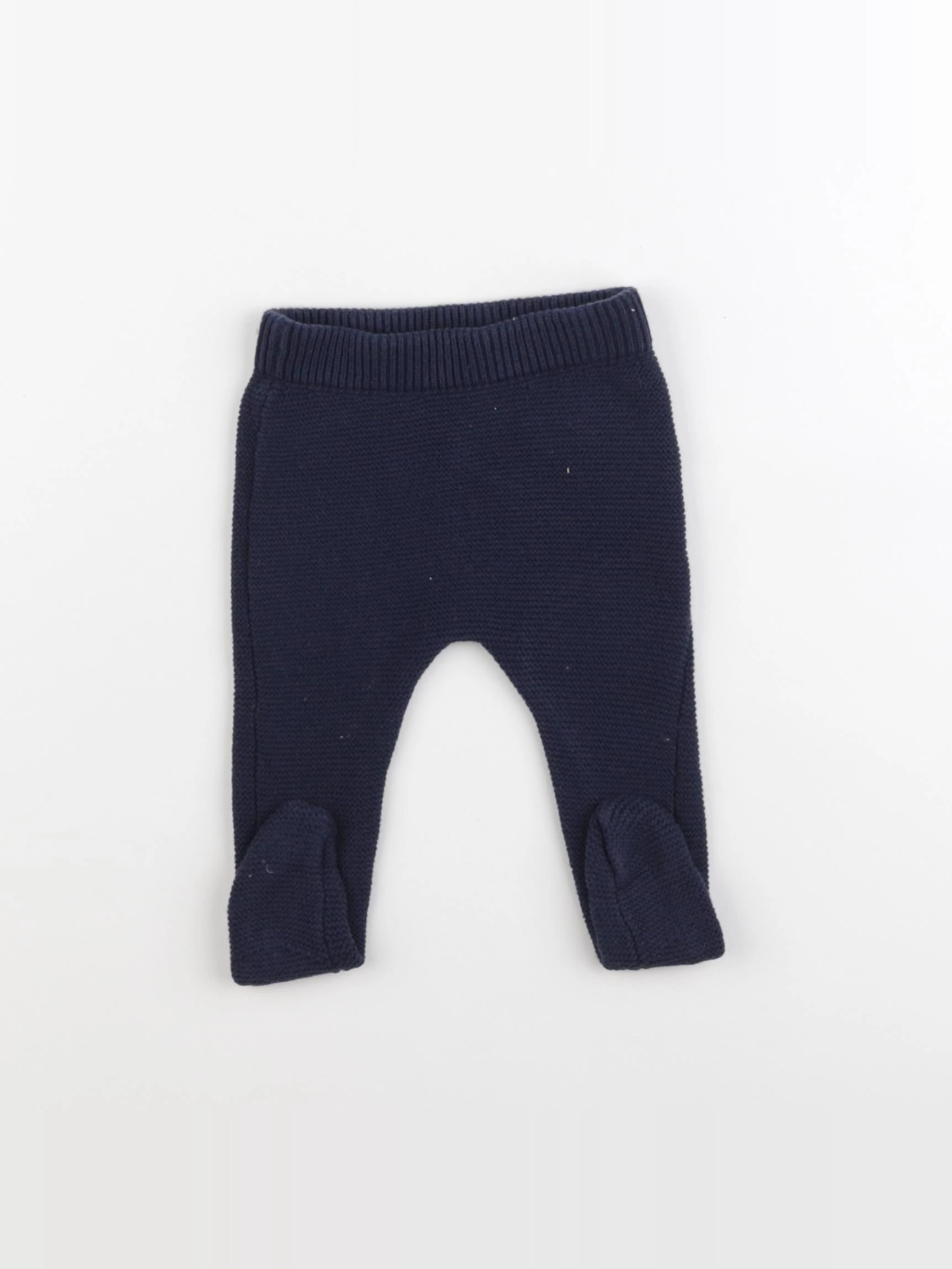 Vertbaudet - legging bleu - 6 mois