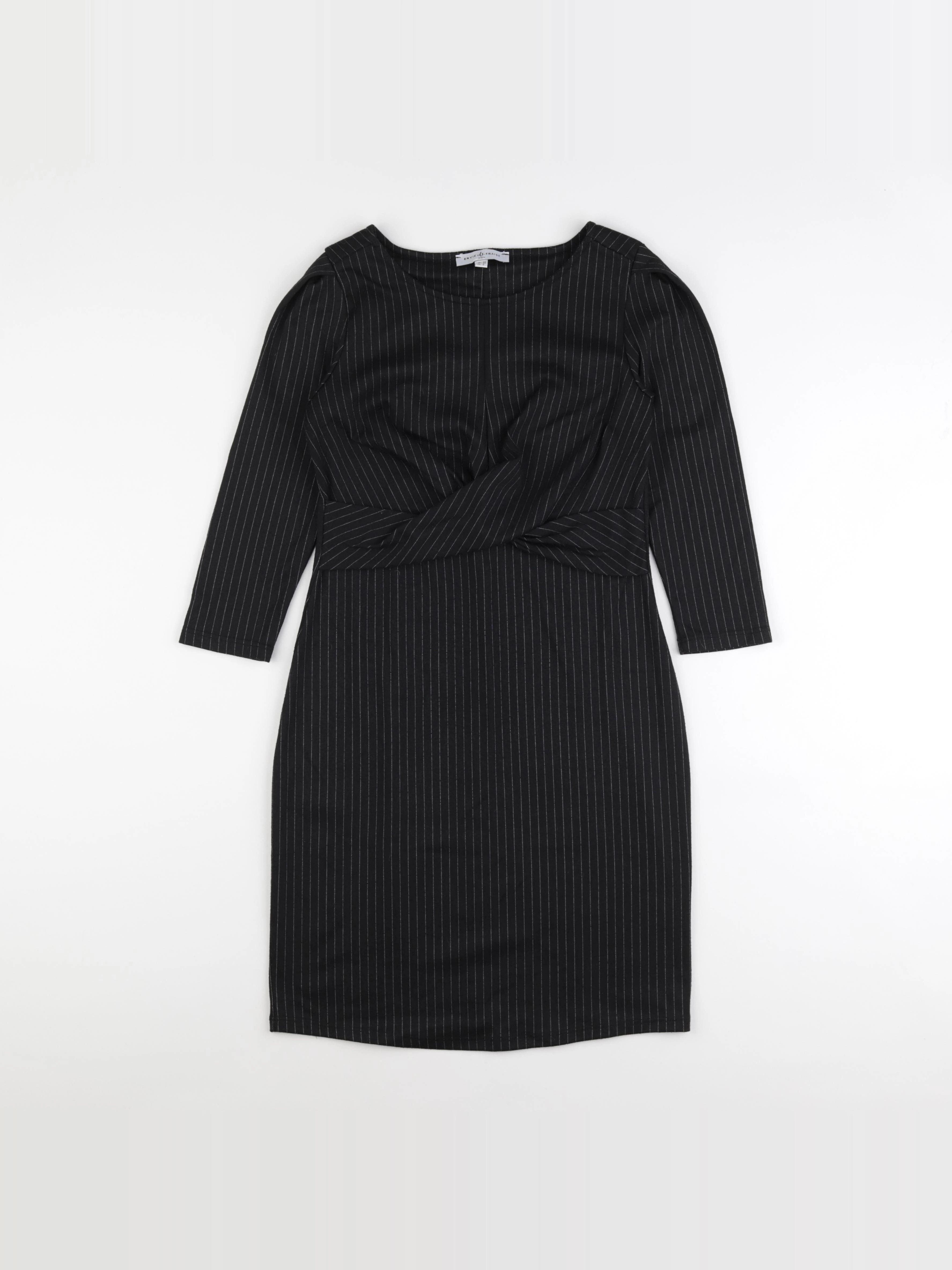 Envie de fraise - robe grossesse noir - 34