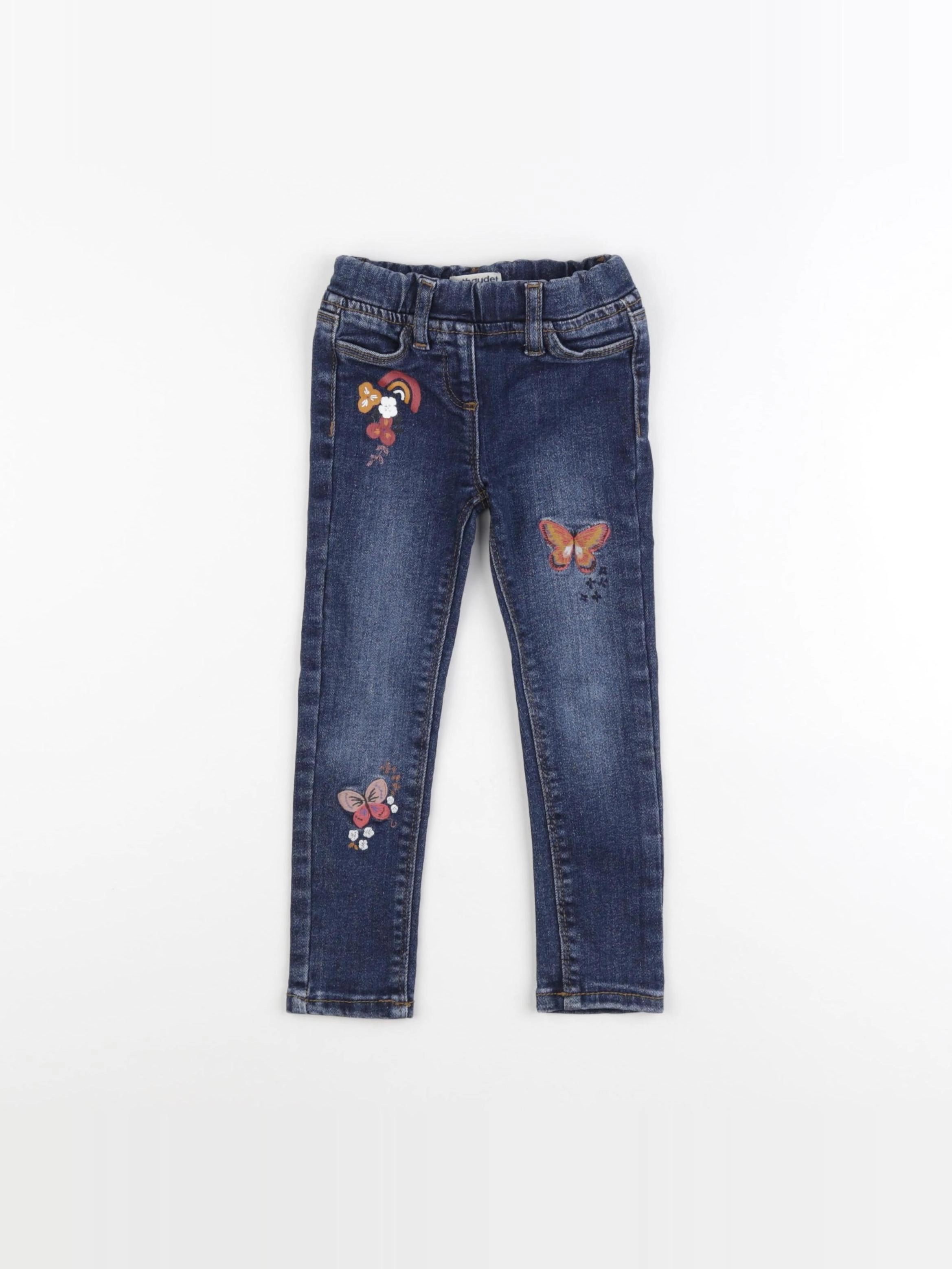 Vertbaudet - jegging bleu - 3 ans